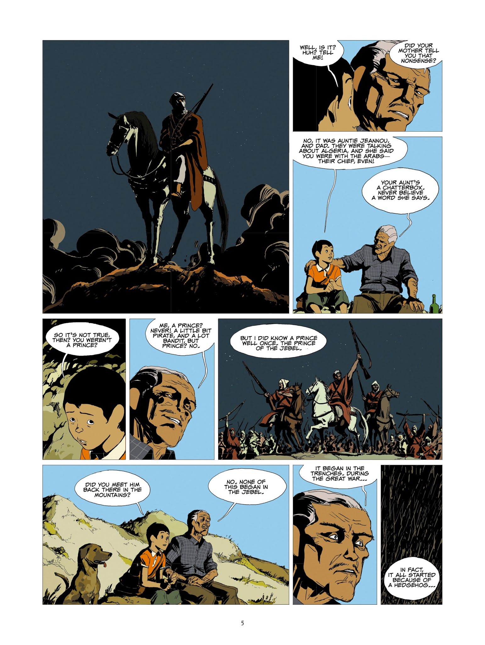 Read online Of Blood and Gold comic -  Issue #1 - 5