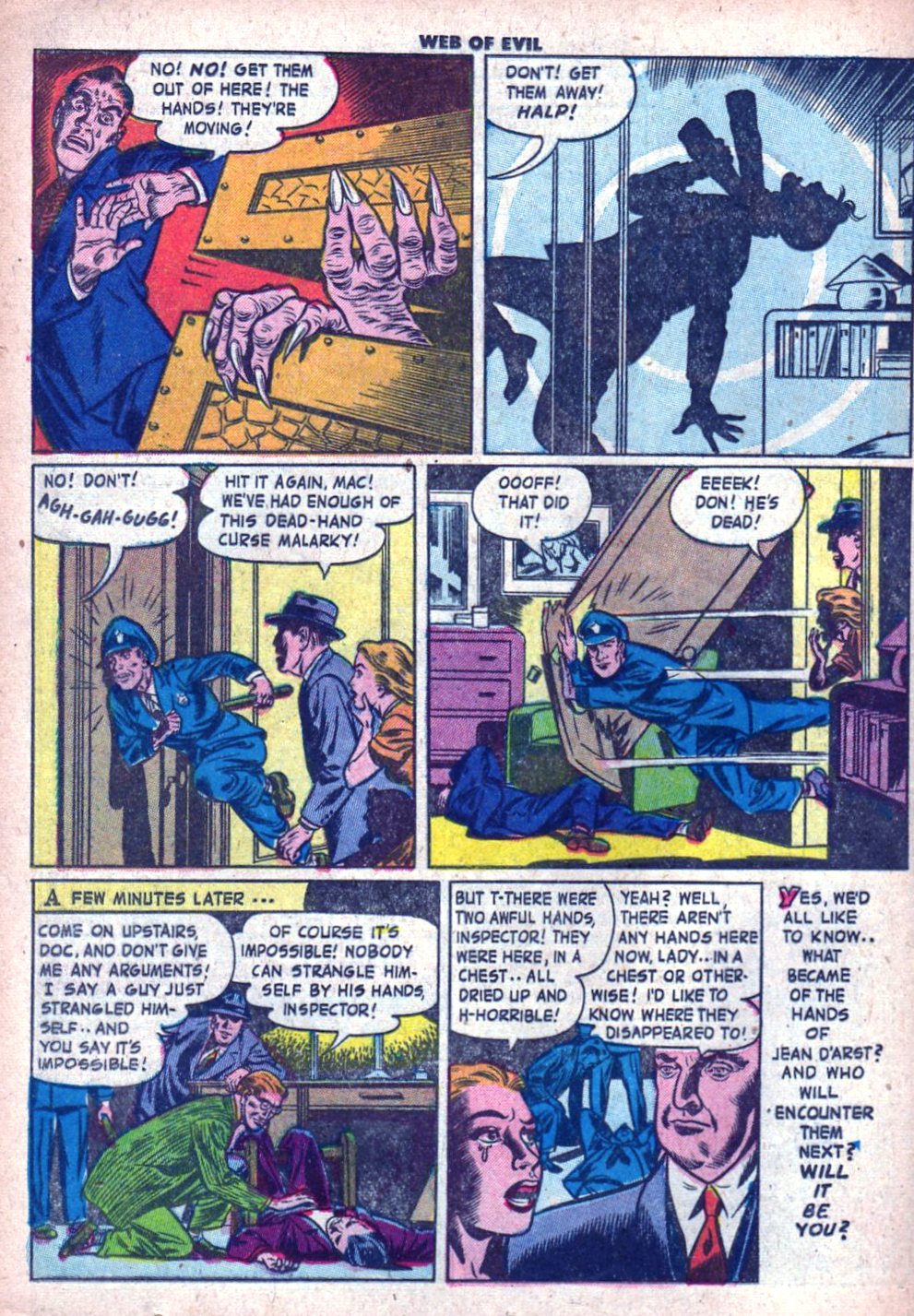 Read online Web of Evil comic -  Issue #7 - 24