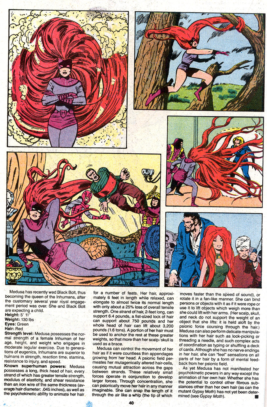 Read online The Official Handbook of the Marvel Universe Deluxe Edition comic -  Issue #8 - 42