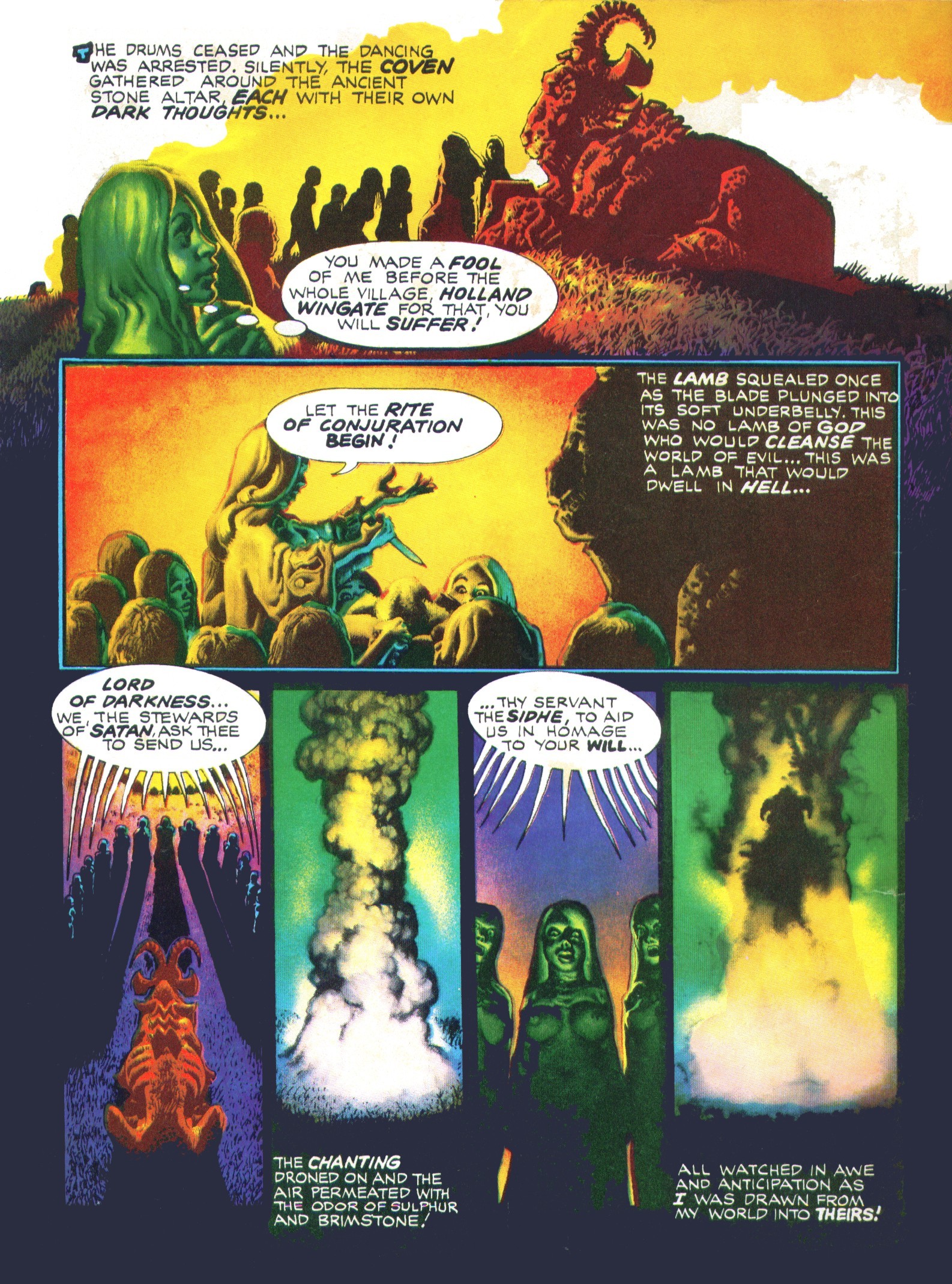 Read online Vampirella (1969) comic -  Issue #30 - 32