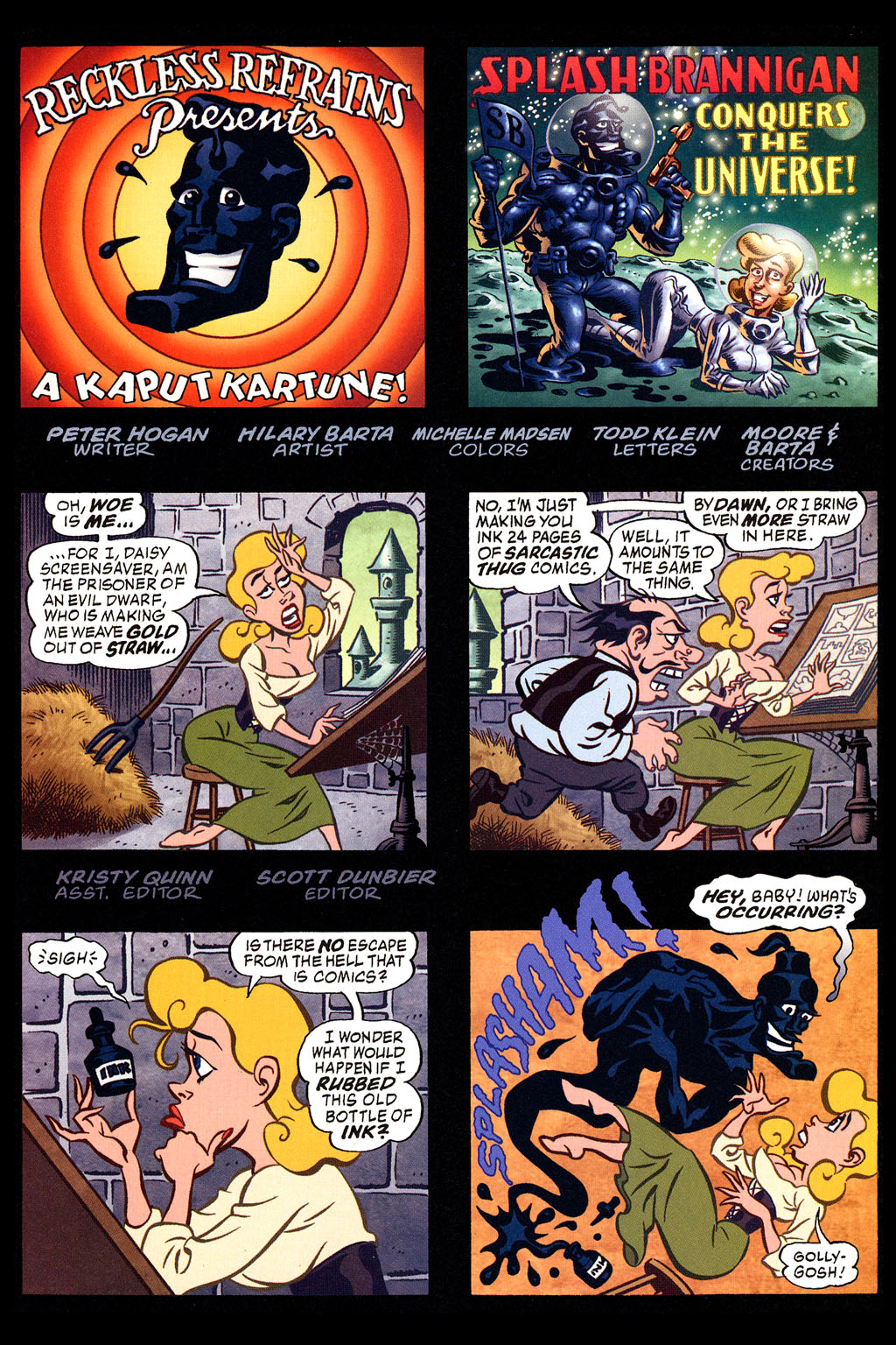Read online ABC: A-Z, Terra Obscura and Splash Brannigan comic -  Issue # Full - 20