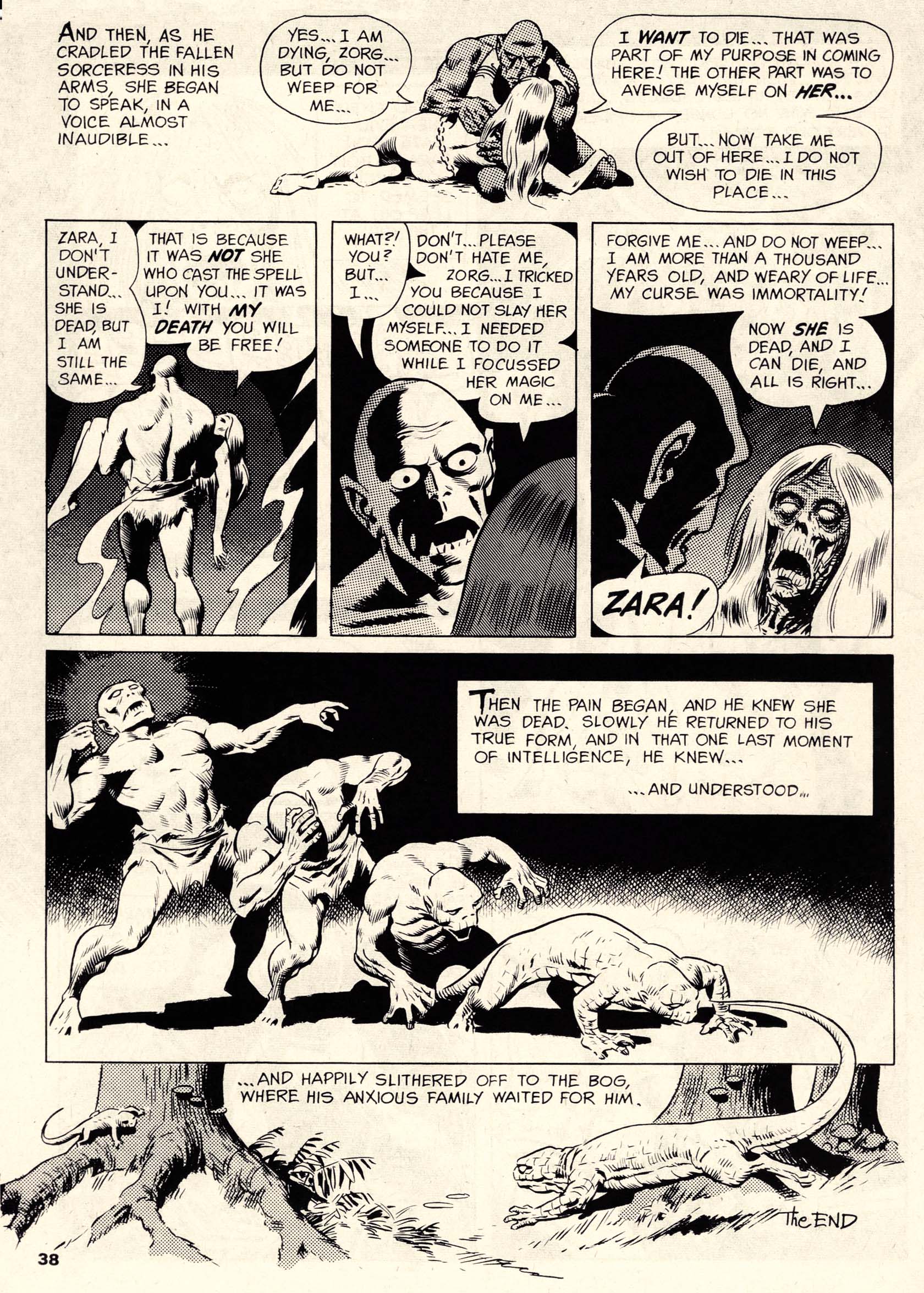 Read online Vampirella (1969) comic -  Issue #9 - 38