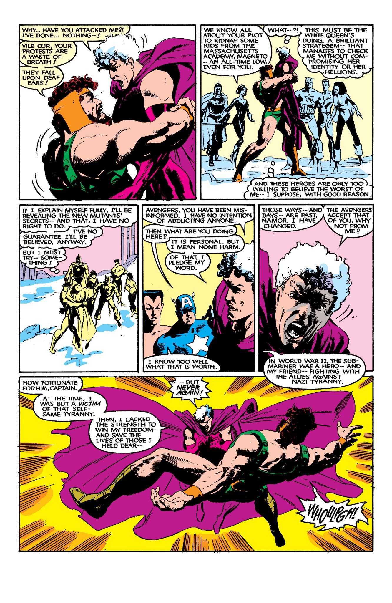 Read online New Mutants Classic comic -  Issue # TPB 5 - 247