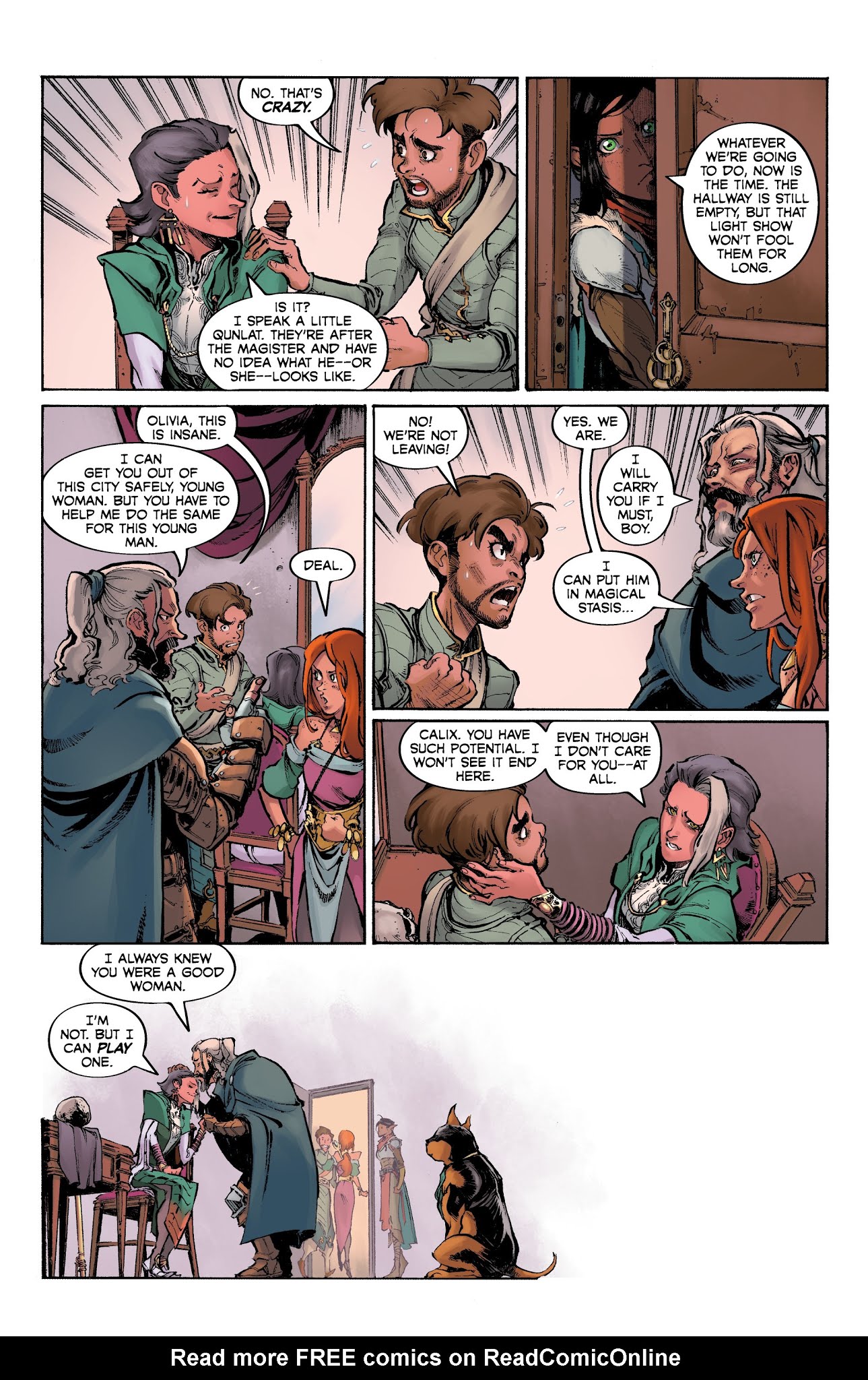 Read online Dragon Age: Deception comic -  Issue #3 - 17