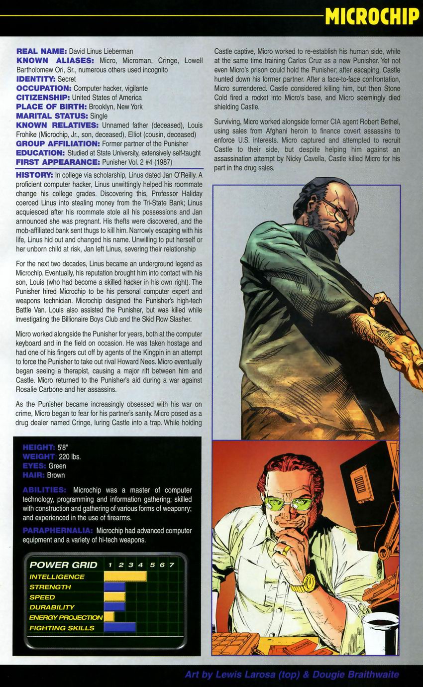 The Official Handbook of the Marvel Universe: Book of the Dead issue Full - Page 27
