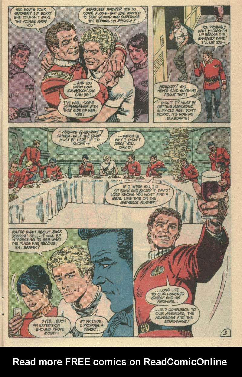 Read online Star Trek (1984) comic -  Issue #7 - 4