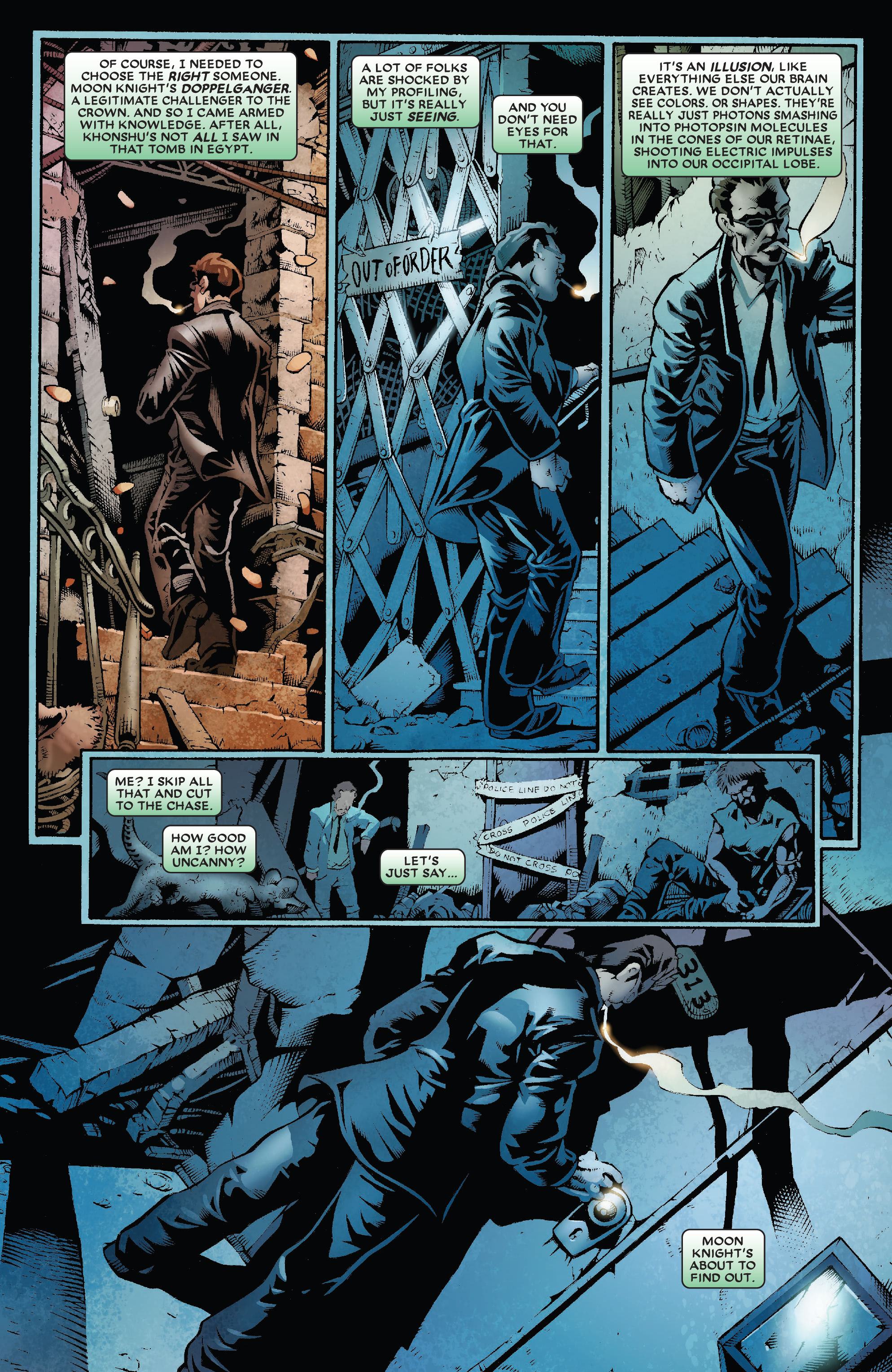 Read online Moon Knight by Huston, Benson & Hurwitz Omnibus comic -  Issue # TPB (Part 11) - 60