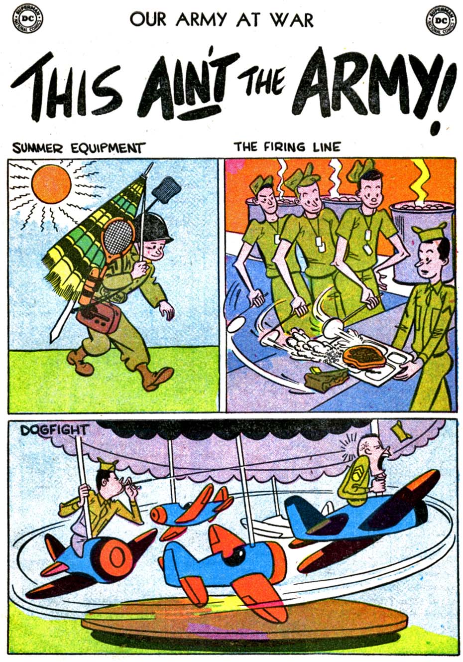 Read online Our Army at War (1952) comic -  Issue #36 - 27
