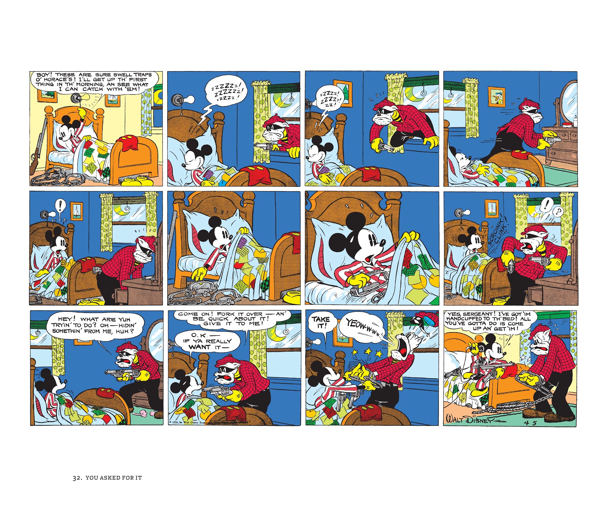 Read online Walt Disney's Mickey Mouse Color Sundays comic -  Issue # TPB 2 (Part 1) - 32