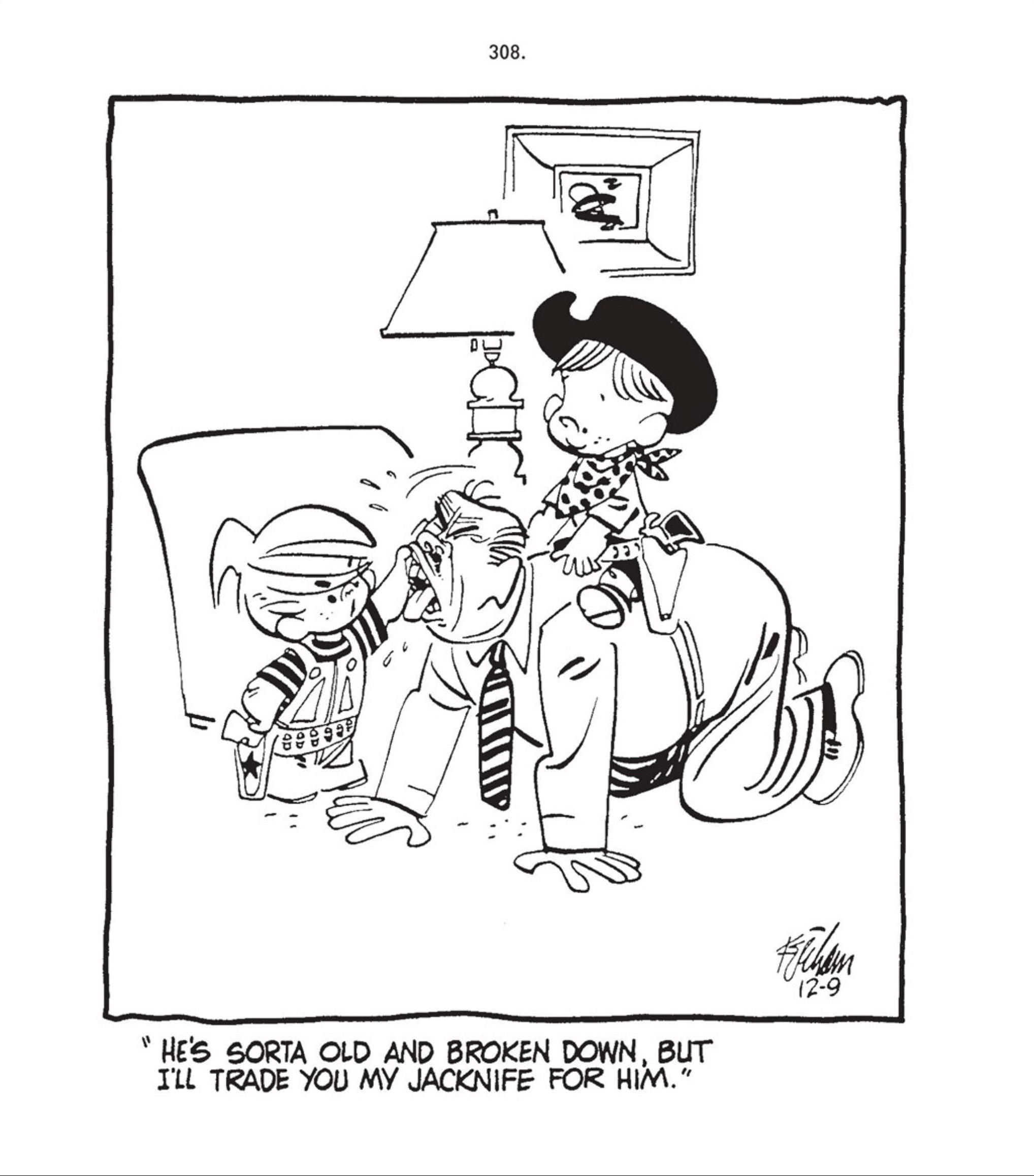 Read online Hank Ketcham's Complete Dennis the Menace comic -  Issue # TPB 2 (Part 4) - 34