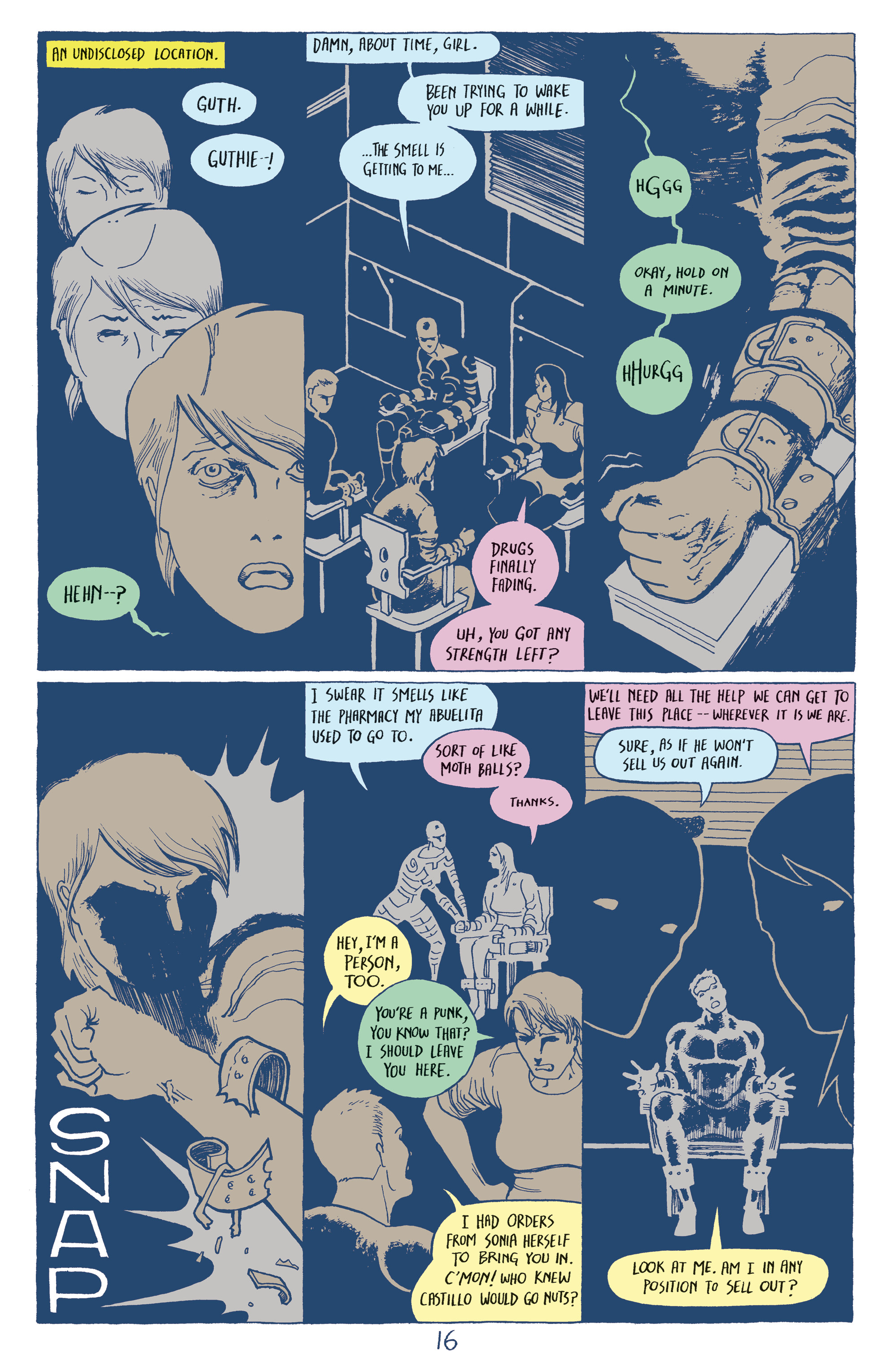 Read online Copra (2019) comic -  Issue #1 - 17