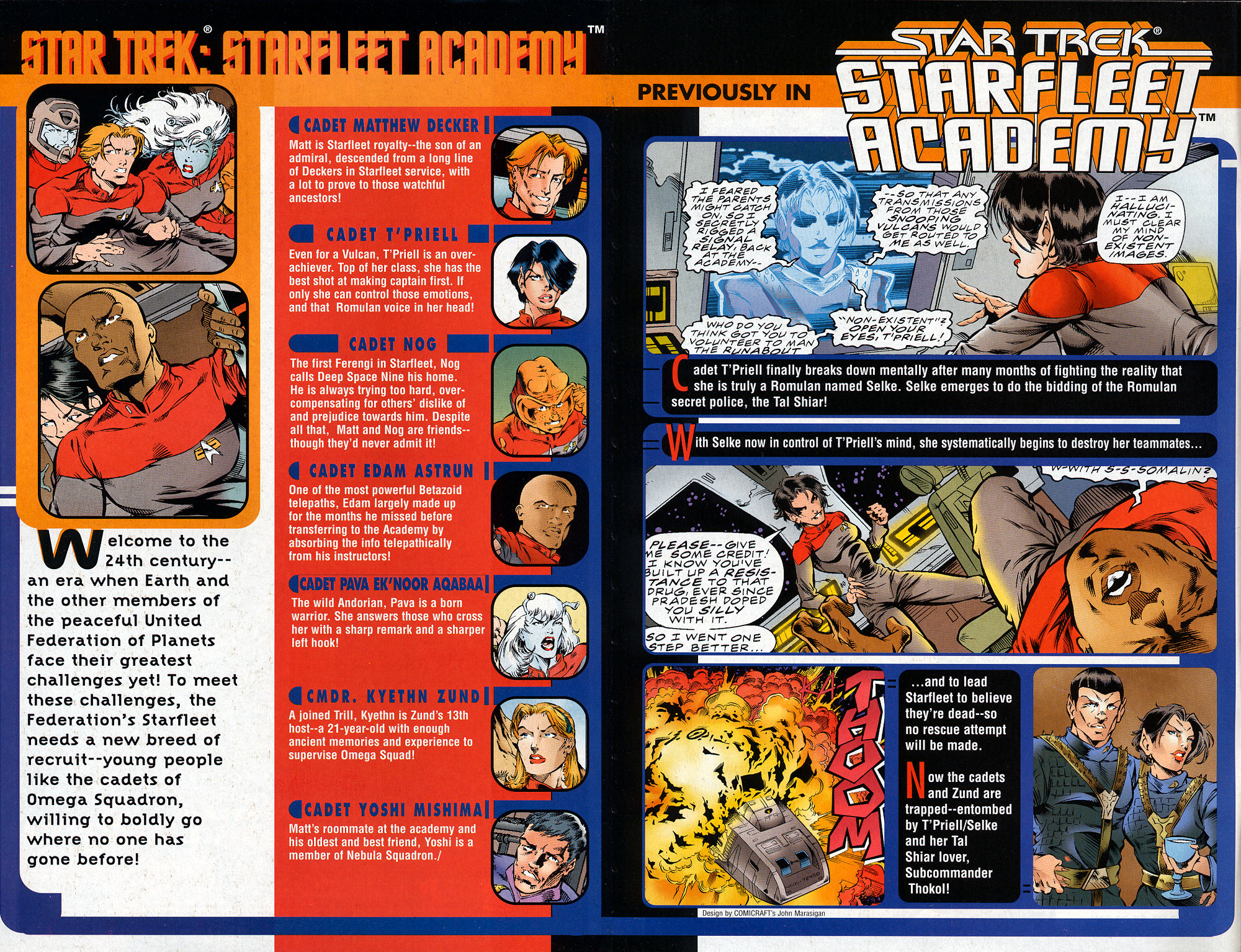 Read online Star Trek: Starfleet Academy (1996) comic -  Issue #15 - 2