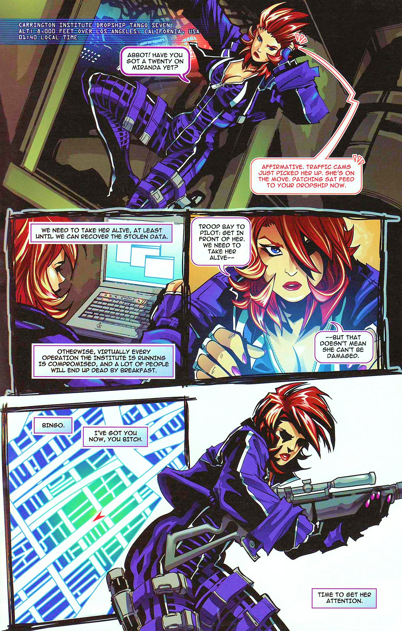 Read online Perfect Dark: Janus Tears comic -  Issue #5 - 30