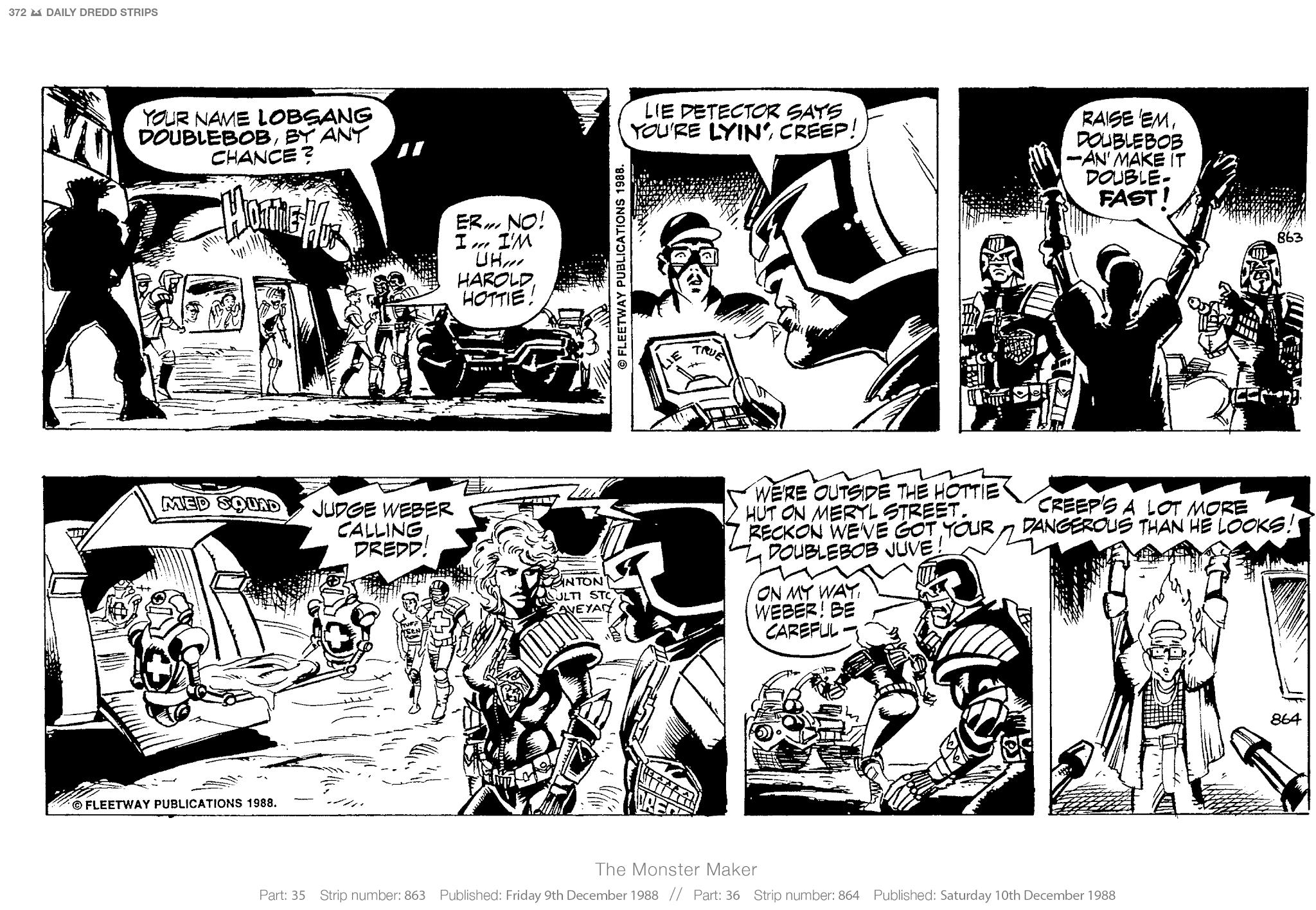 Read online Judge Dredd: The Daily Dredds comic -  Issue # TPB 2 - 375