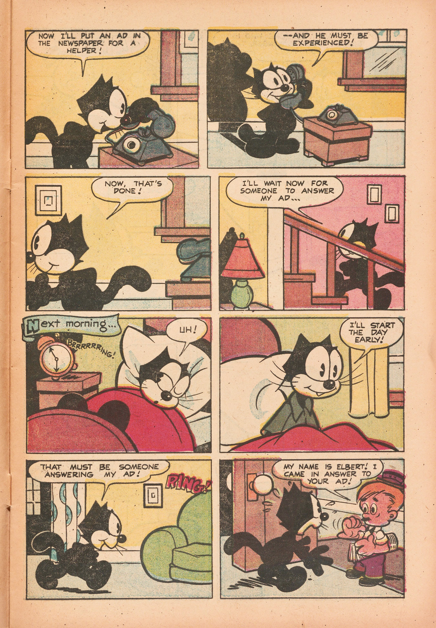 Read online Felix the Cat (1951) comic -  Issue #52 - 7