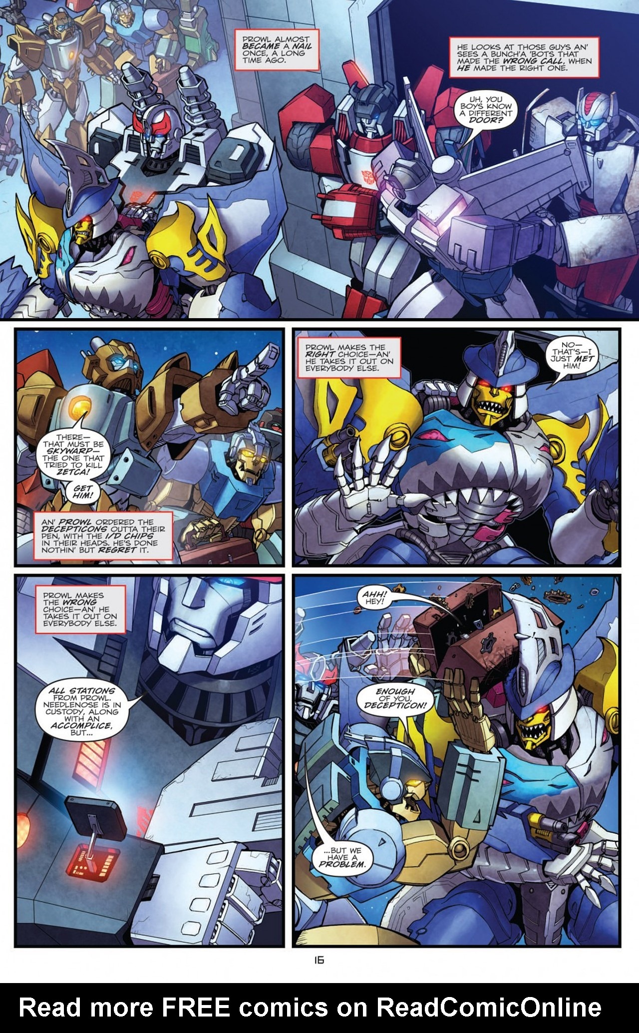 Read online Transformers: Robots In Disguise (2012) comic -  Issue #5 - 20