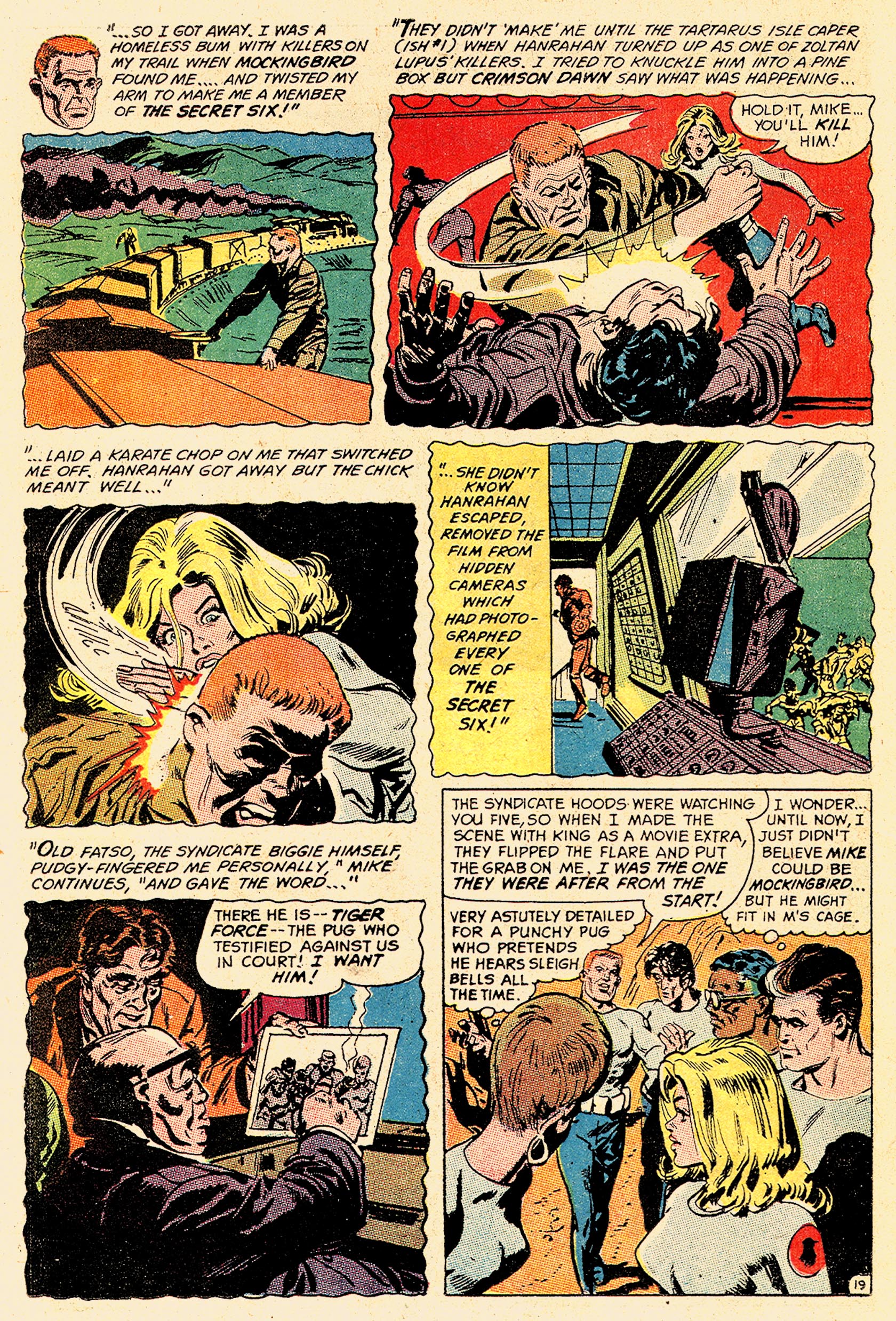 Read online Secret Six (1968) comic -  Issue #3 - 25