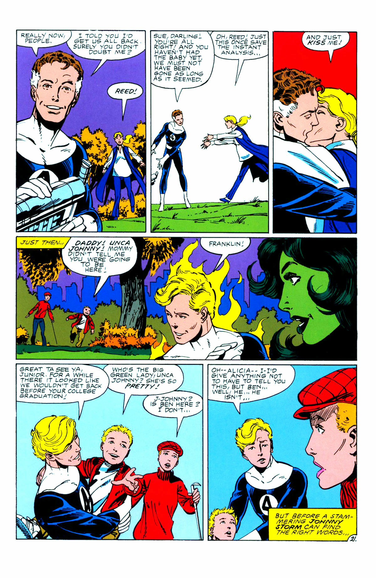 Read online Fantastic Four Visionaries: John Byrne comic -  Issue # TPB 4 - 224