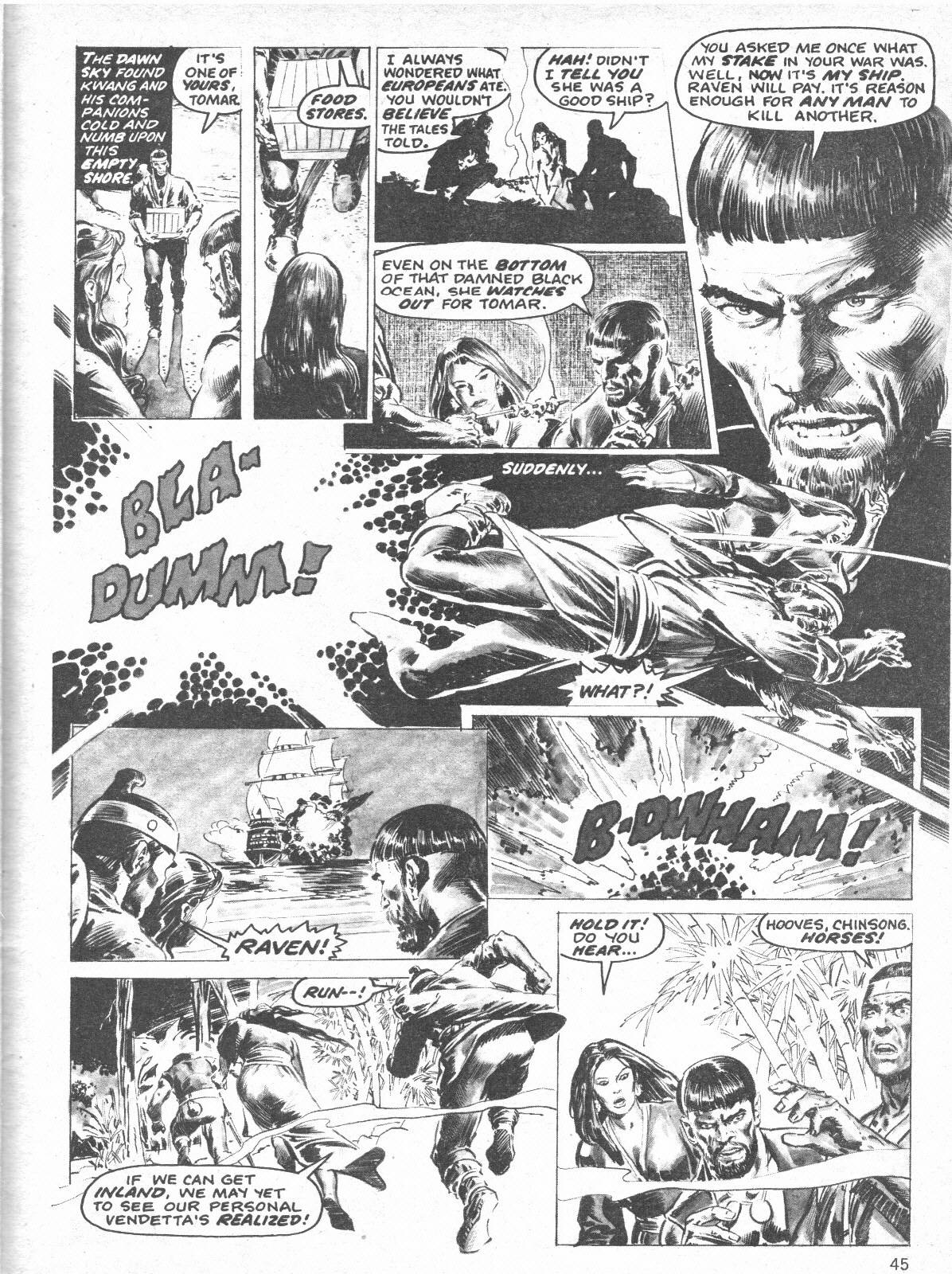 Read online The Deadly Hands of Kung Fu comic -  Issue #27 - 45