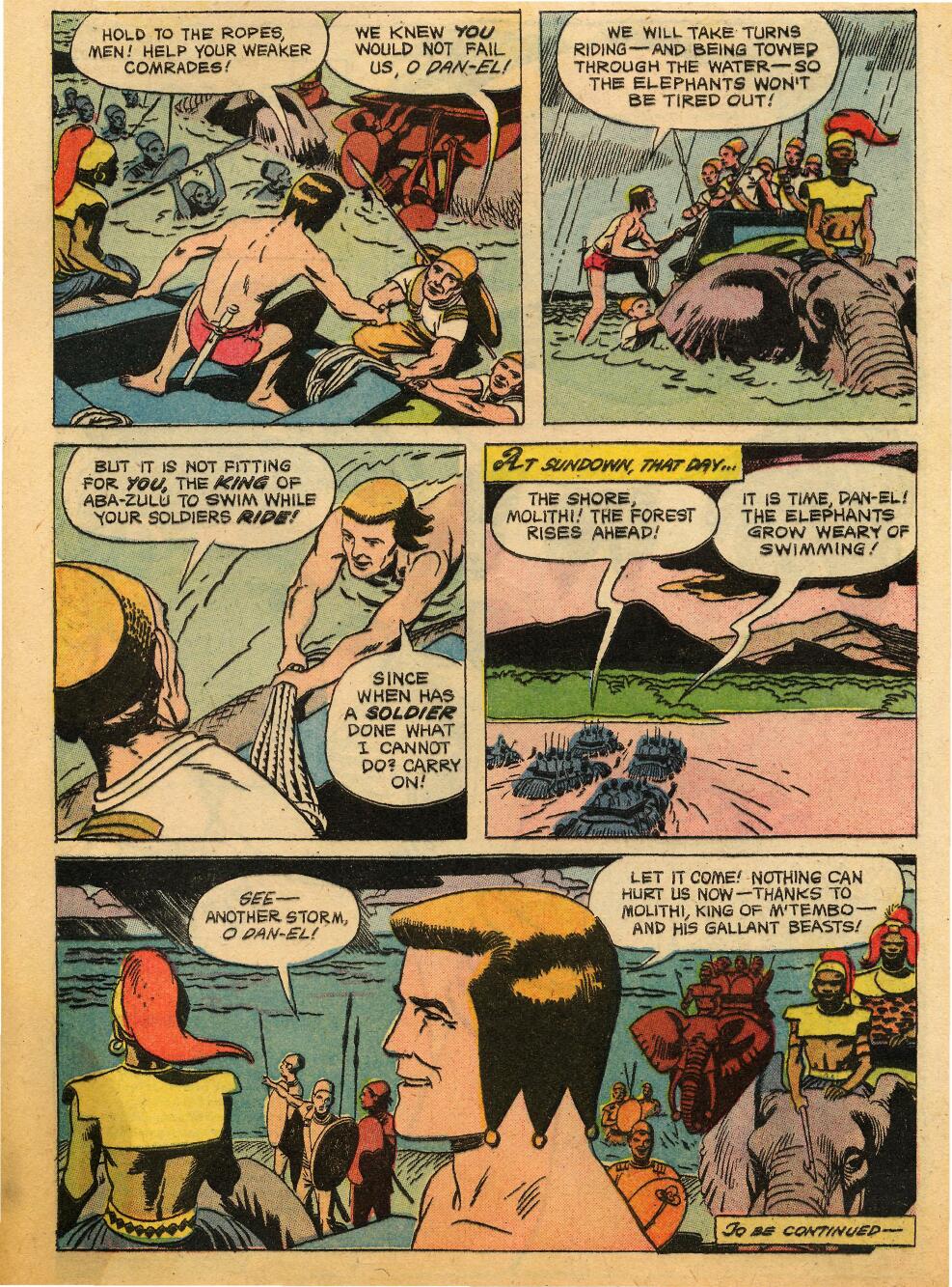 Read online Tarzan (1948) comic -  Issue #114 - 33