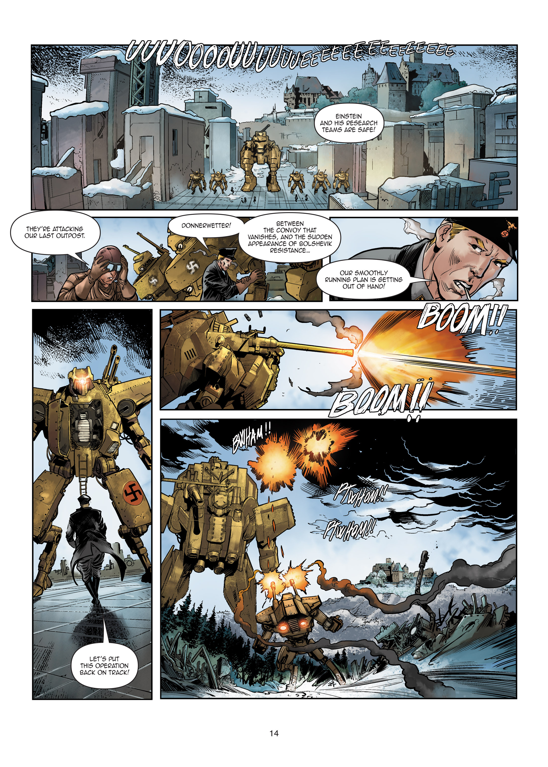 Read online Iron Squad comic -  Issue #6 - 14