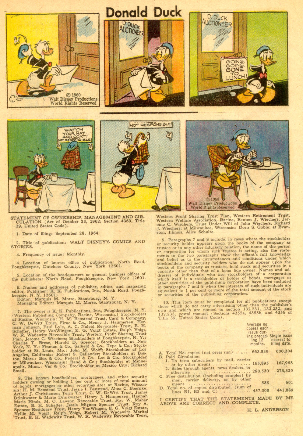 Read online Walt Disney's Comics and Stories comic -  Issue #293 - 17