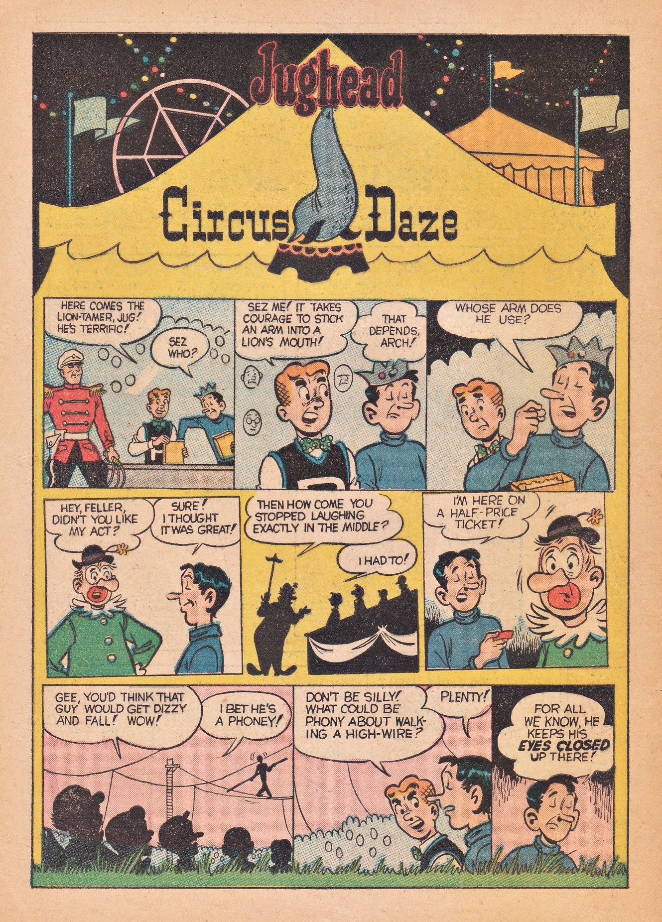Read online Archie's Joke Book Magazine comic -  Issue #16 - 32