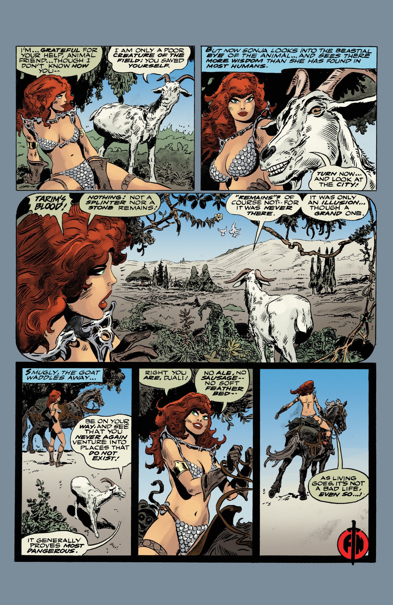Read online Red Sonja: Holiday Special comic -  Issue # Full - 34