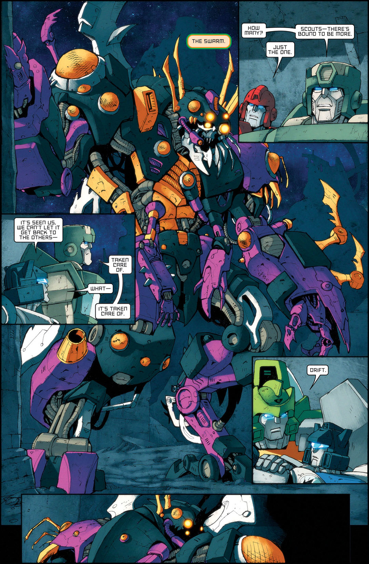Read online The Transformers: All Hail Megatron comic -  Issue #6 - 19
