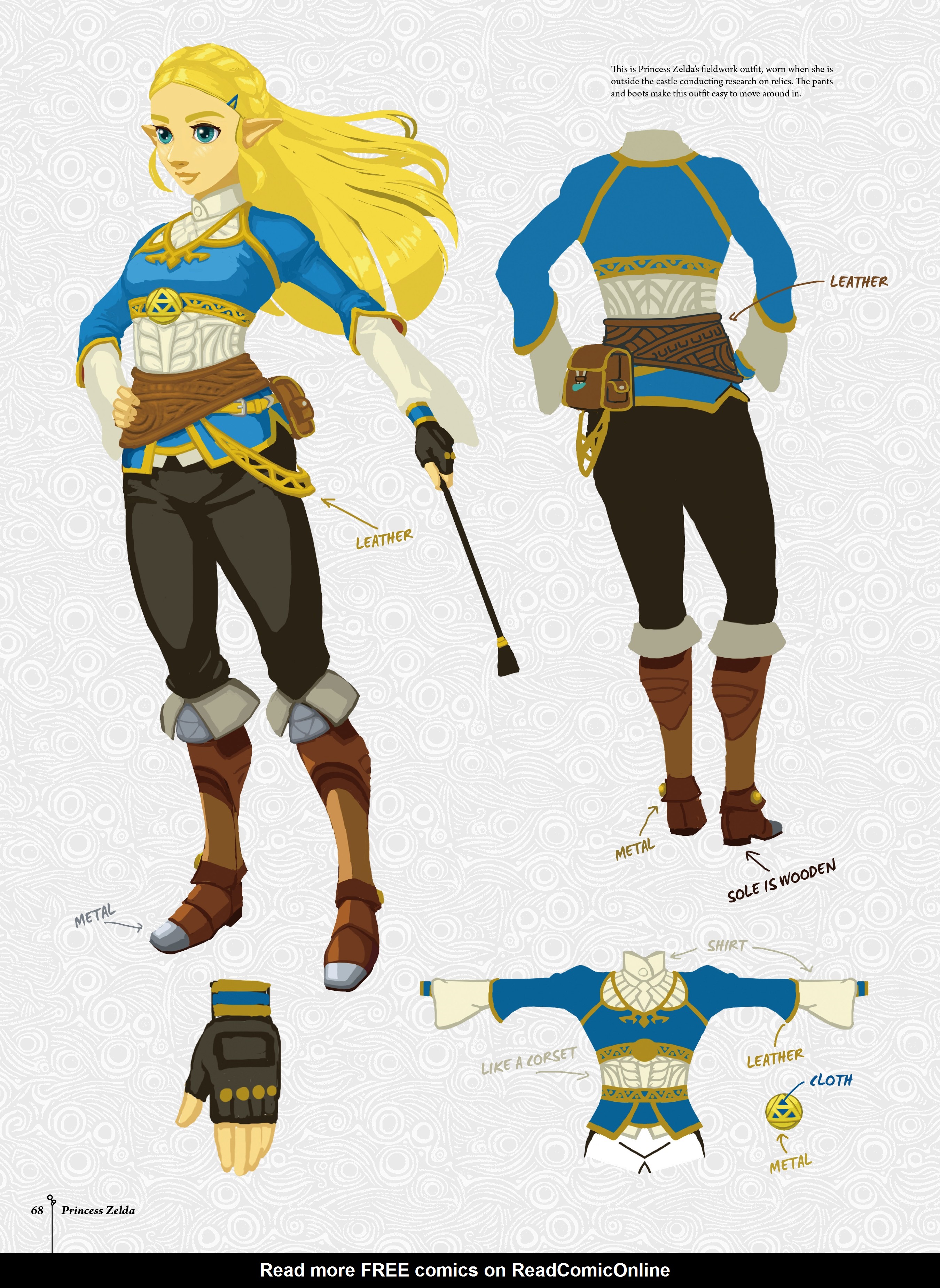 Read online The Legend of Zelda: Breath of the Wild–Creating A Champion comic -  Issue # TPB (Part 1) - 52
