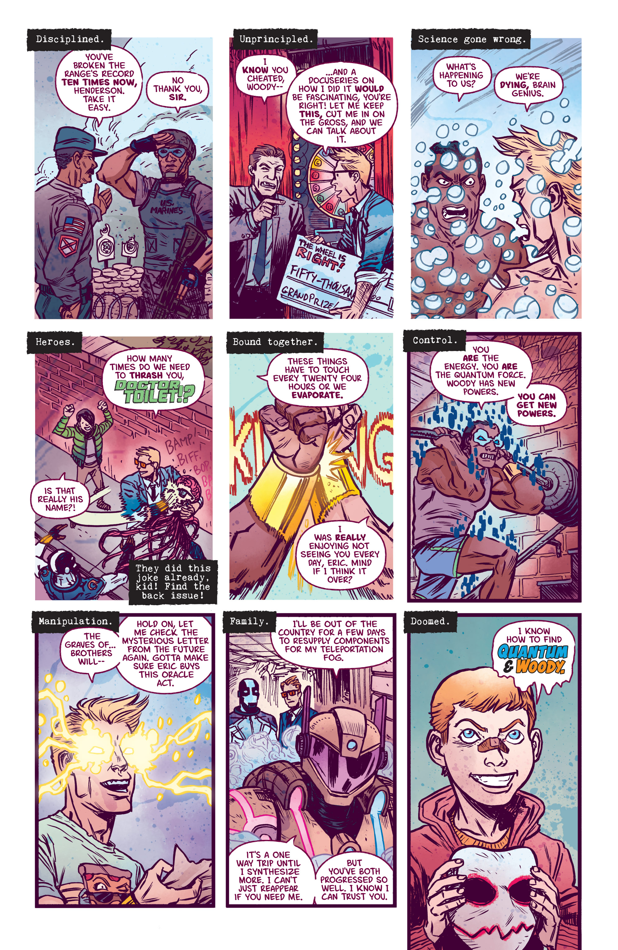 Read online Quantum & Woody comic -  Issue #4 - 5