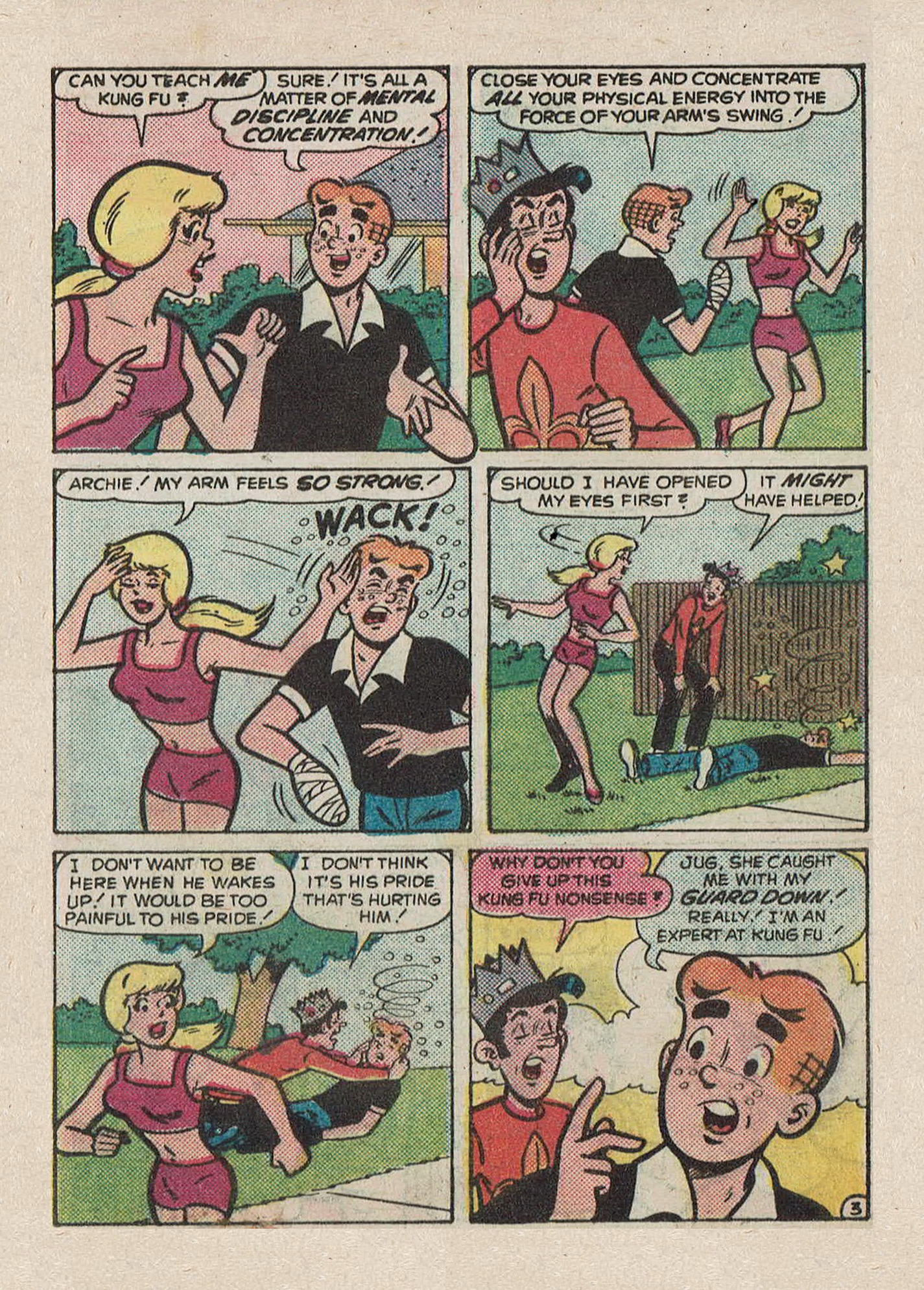 Read online Betty and Veronica Digest Magazine comic -  Issue #26 - 61