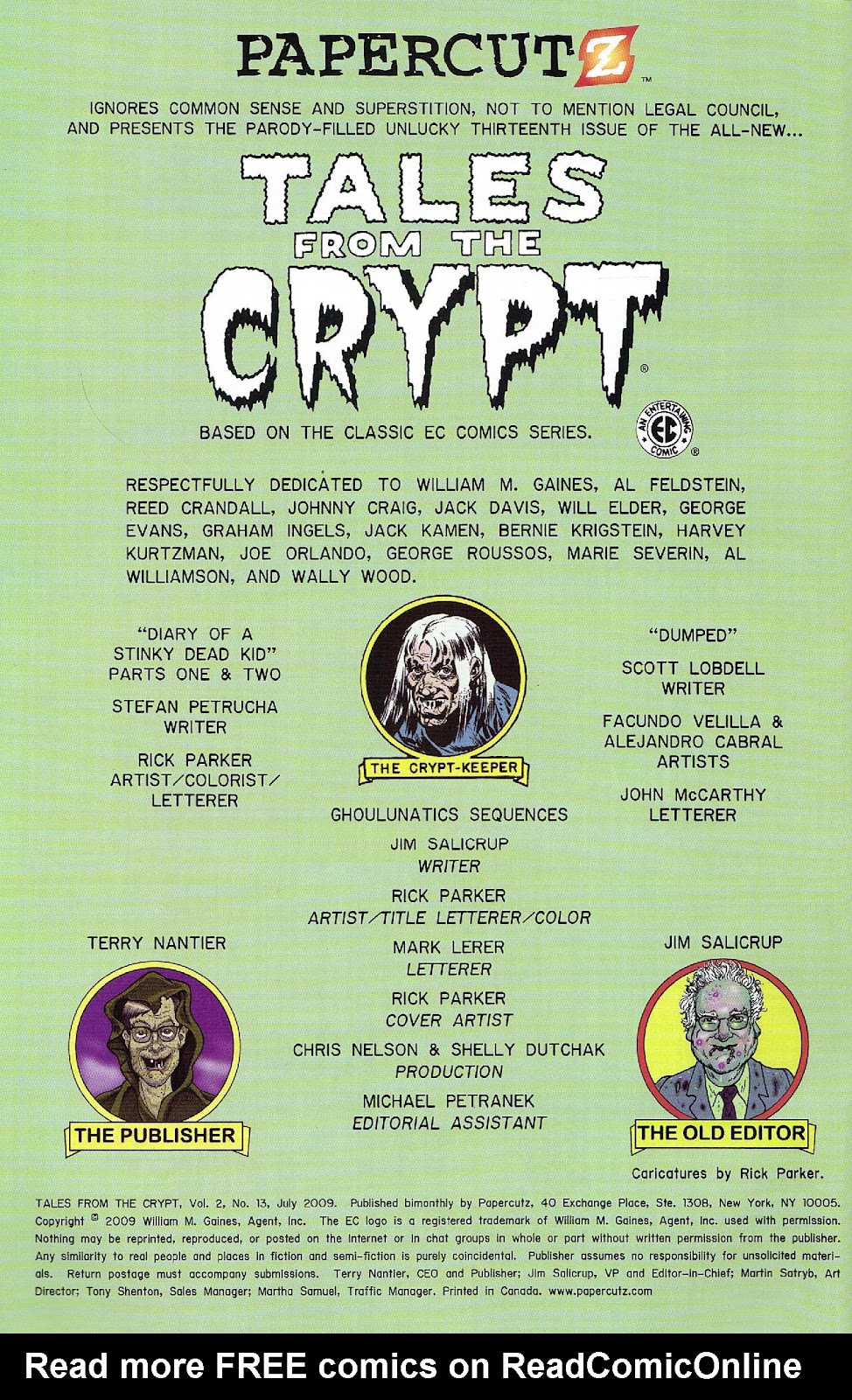 Tales From The Crypt (2007) issue 13 - Page 2