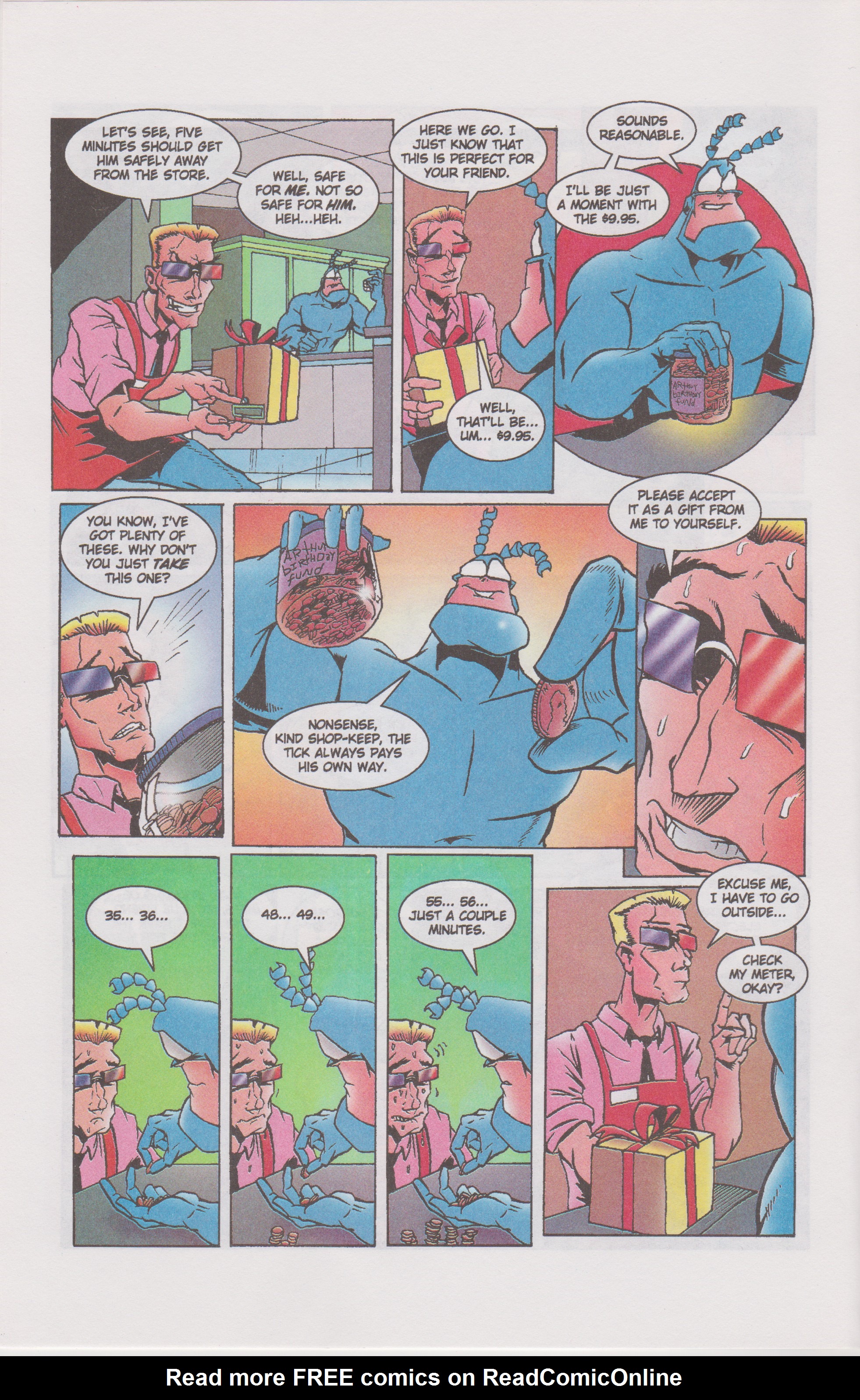 Read online The Tick Incredible Internet Comic comic -  Issue # Full - 8
