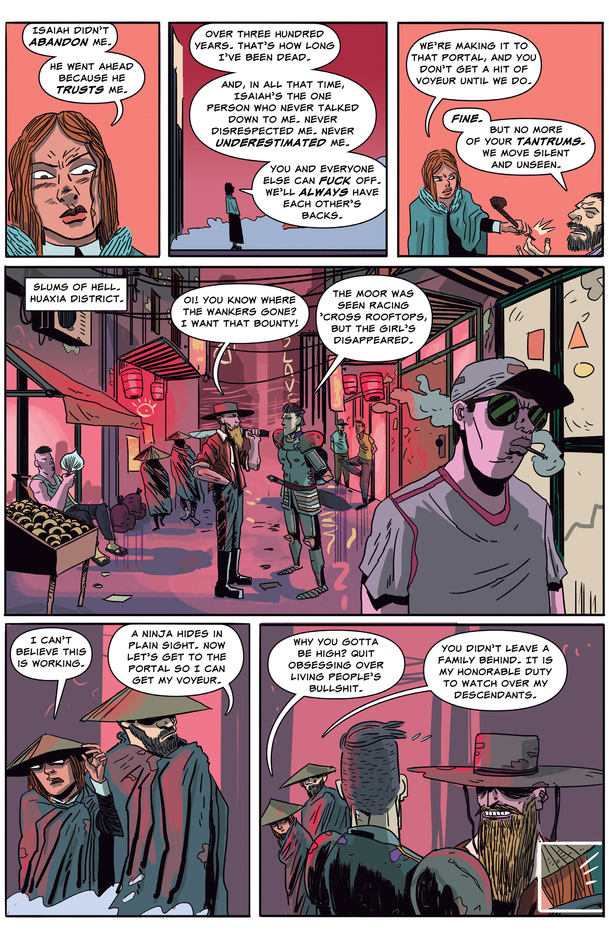 Read online Heavenly Blues comic -  Issue #3 - 18