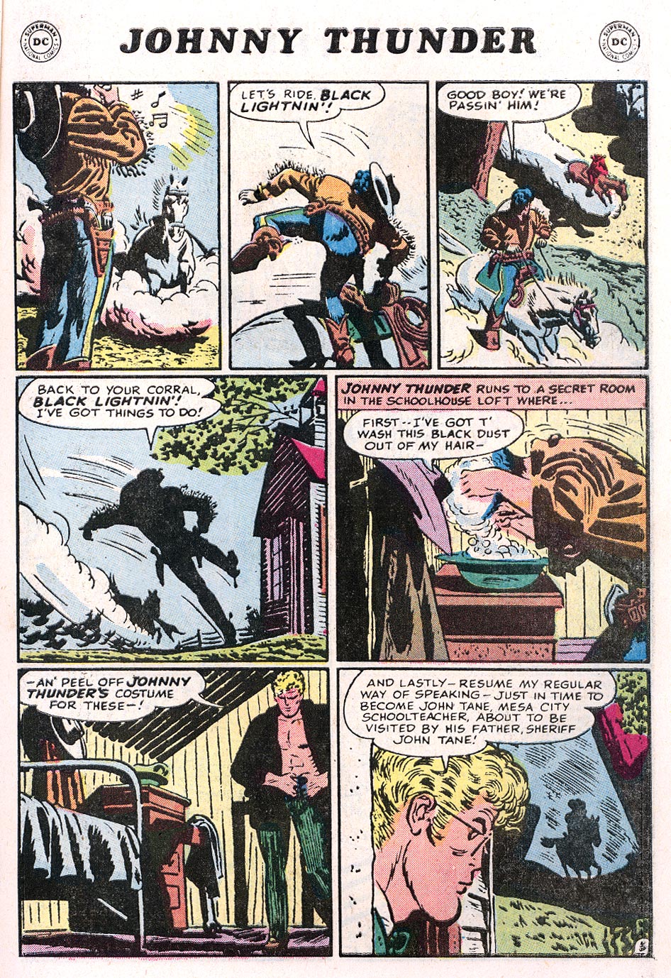 Read online Johnny Thunder comic -  Issue #1 - 7