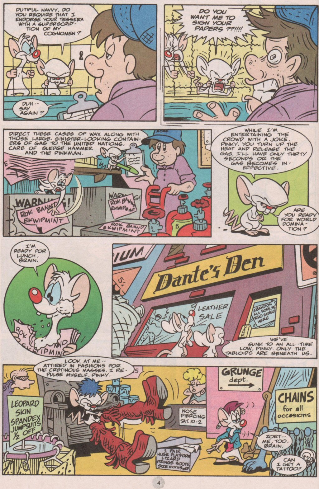 Read online Animaniacs comic -  Issue #1 - 5