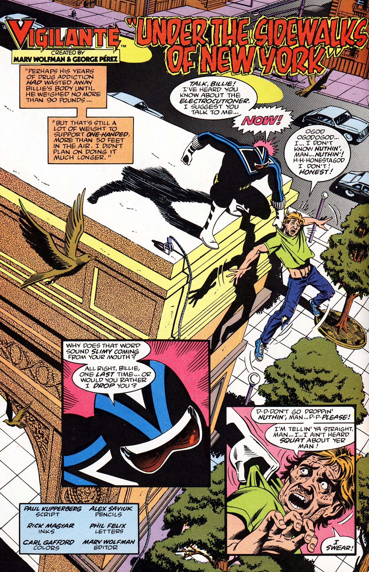 Read online Vigilante (1983) comic -  Issue #16 - 3
