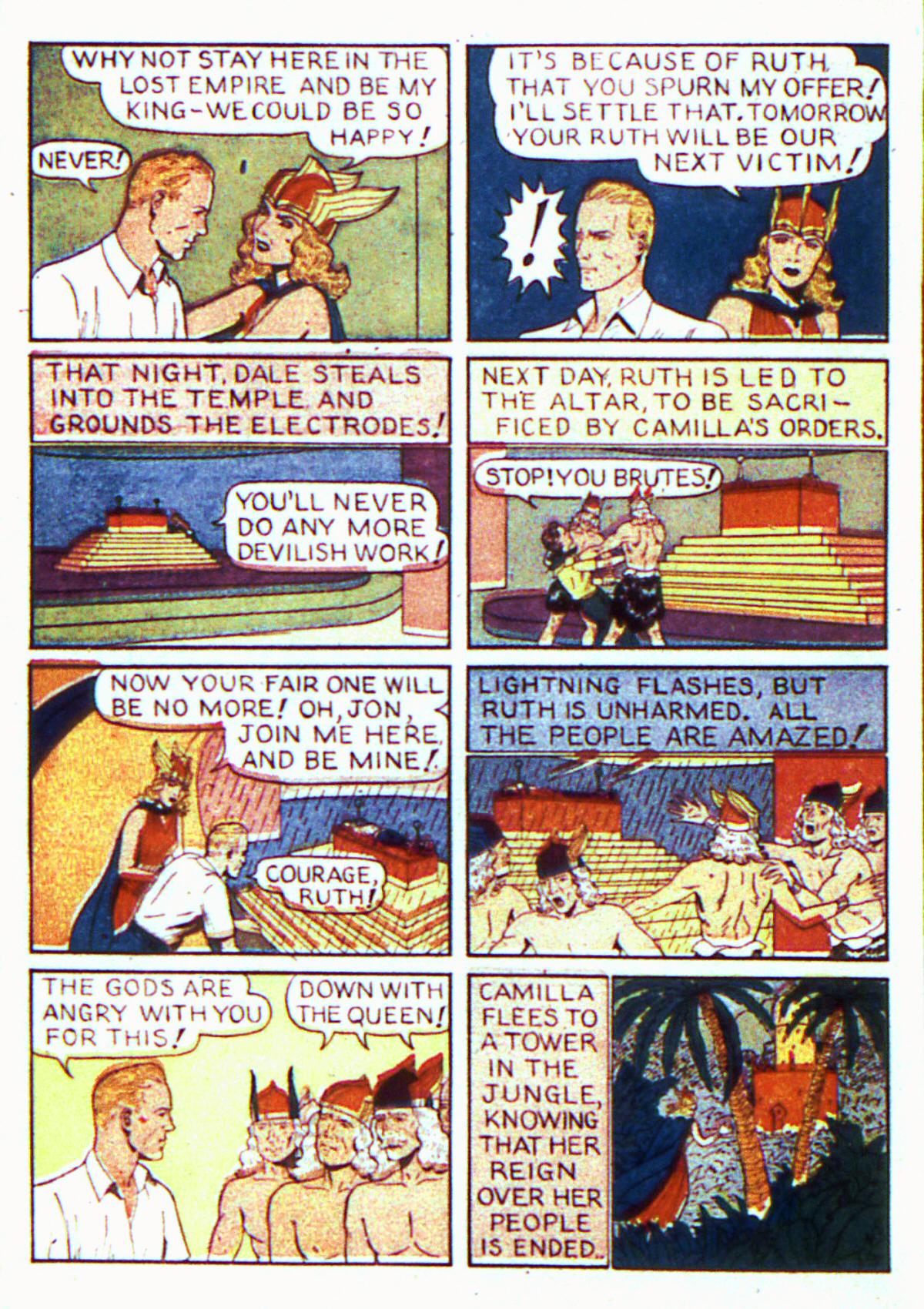 Read online Jungle Comics comic -  Issue #1 - 32