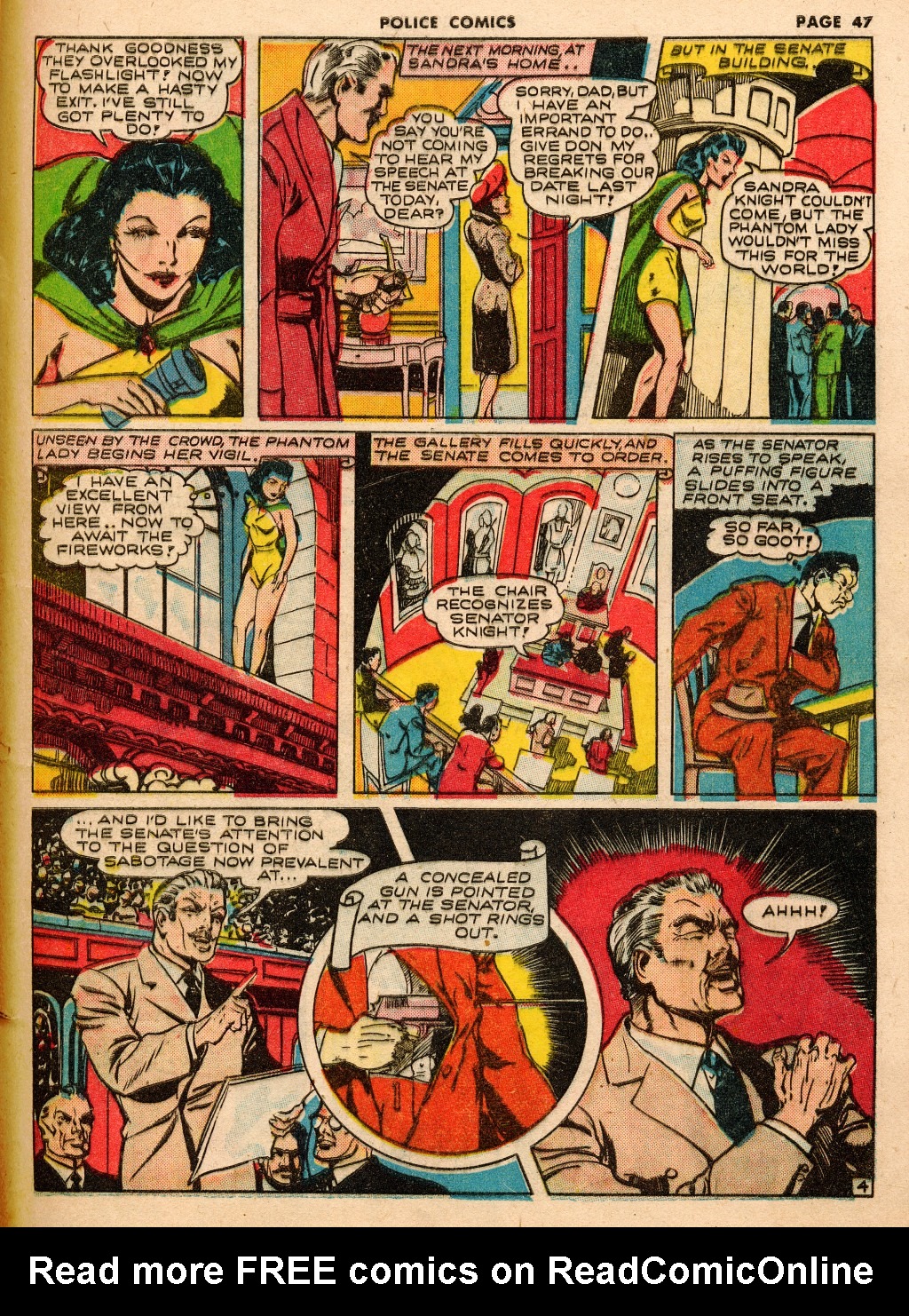 Read online Police Comics comic -  Issue #9 - 56