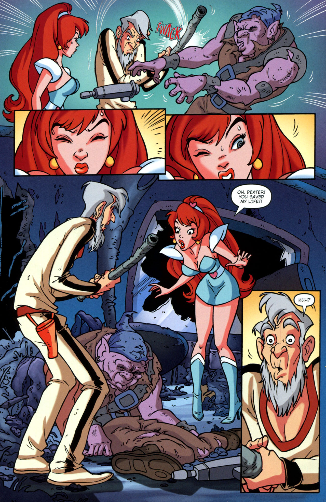 Read online Don Bluth Presents Space Ace comic -  Issue #4 - 8