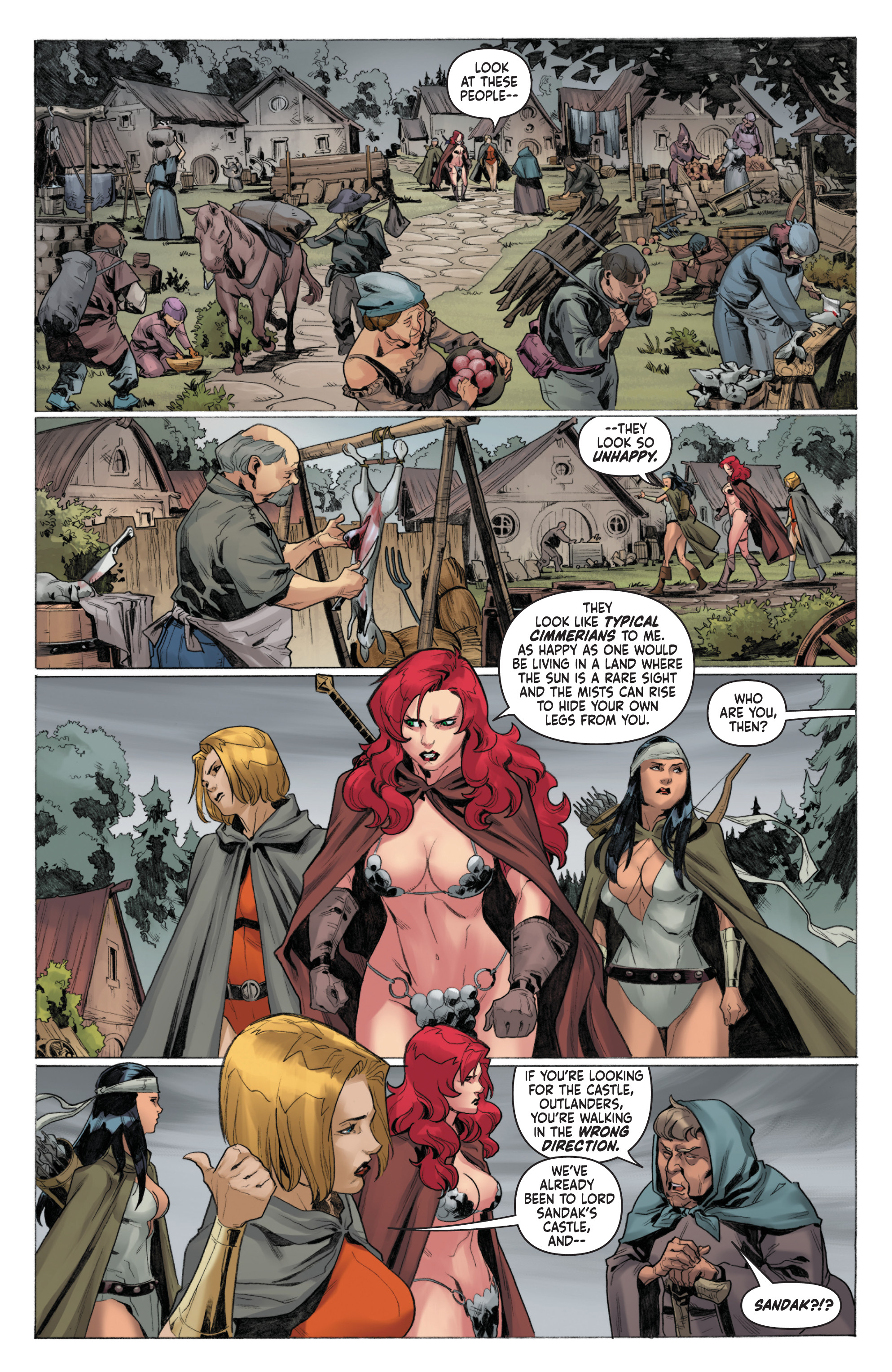Read online Red Sonja Vol. 4 comic -  Issue # _TPB 4 - 57