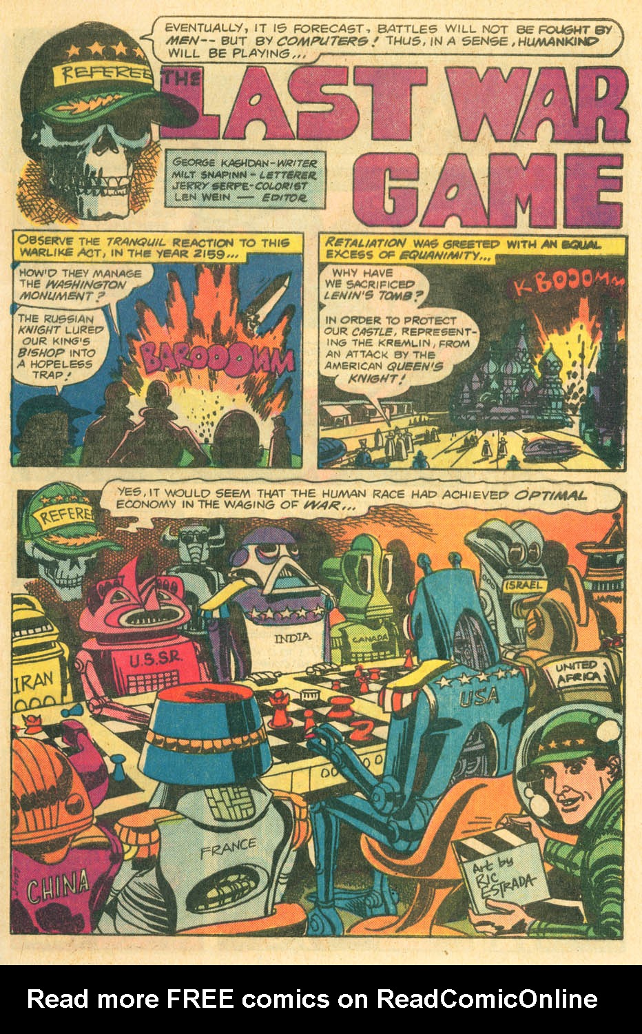 Read online Weird War Tales (1971) comic -  Issue #105 - 33