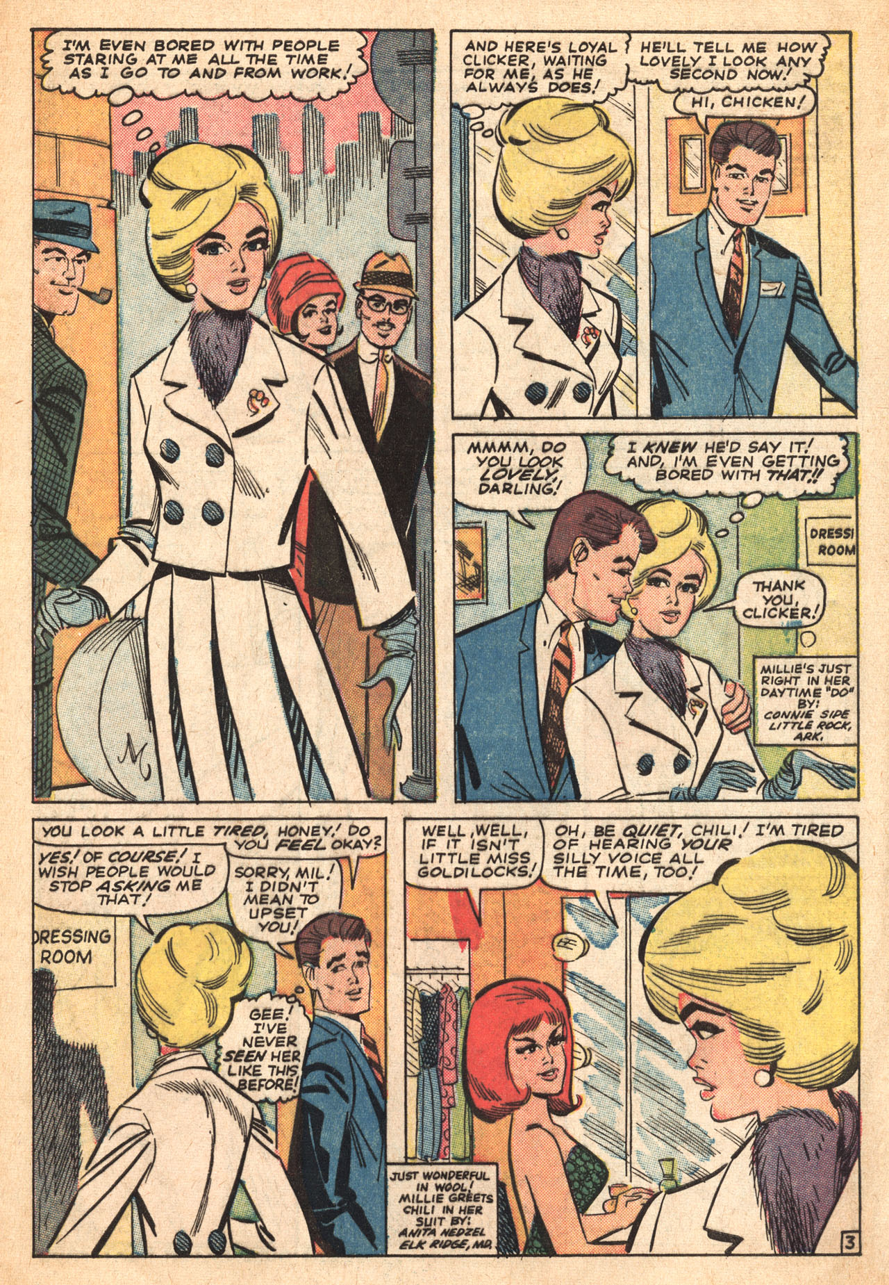 Read online Millie the Model comic -  Issue #127 - 5