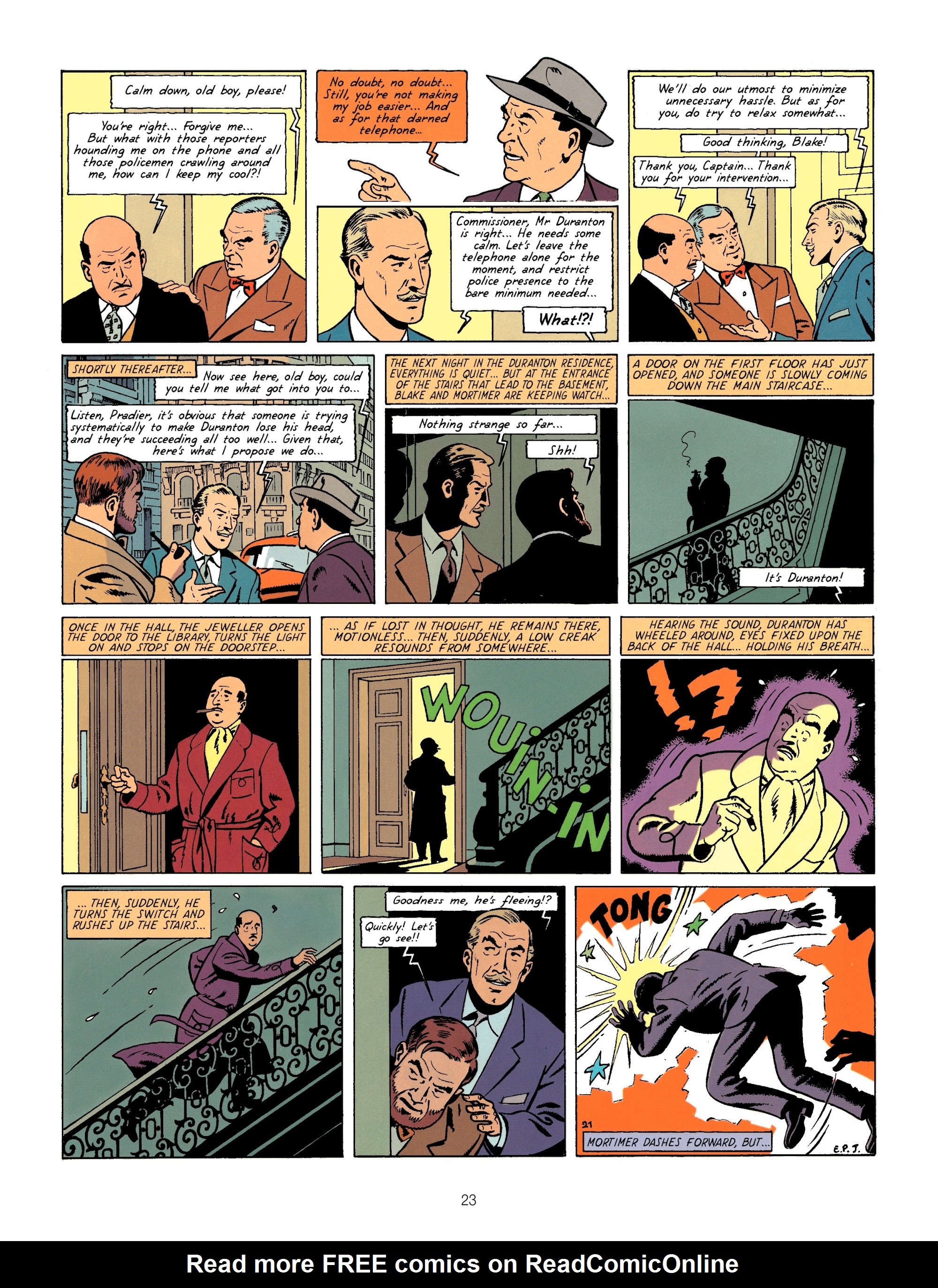 Read online Blake & Mortimer comic -  Issue #7 - 23