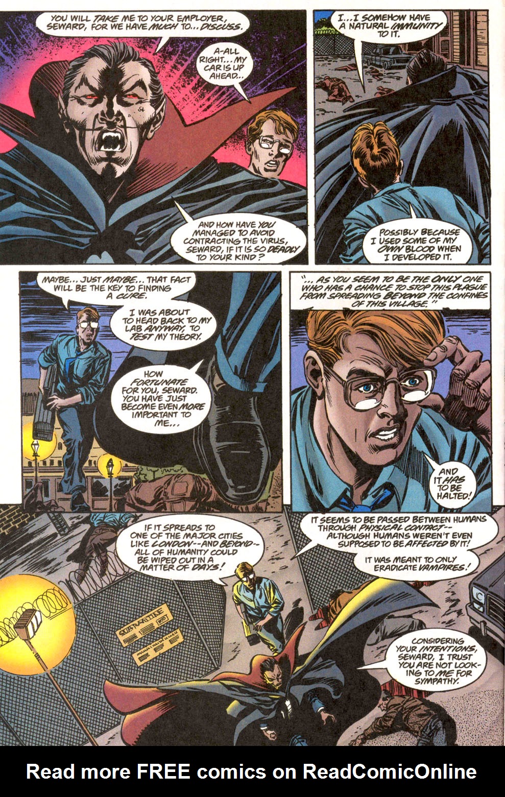 Read online Dracula: Lord of the Undead comic -  Issue #3 - 4