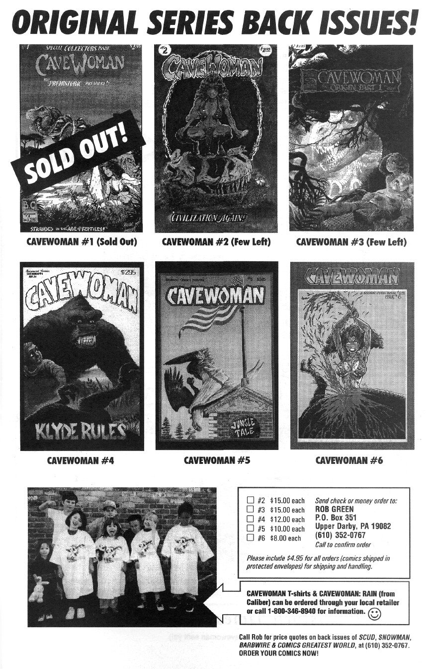 Read online Cavewoman: Rain comic -  Issue #2 - 33