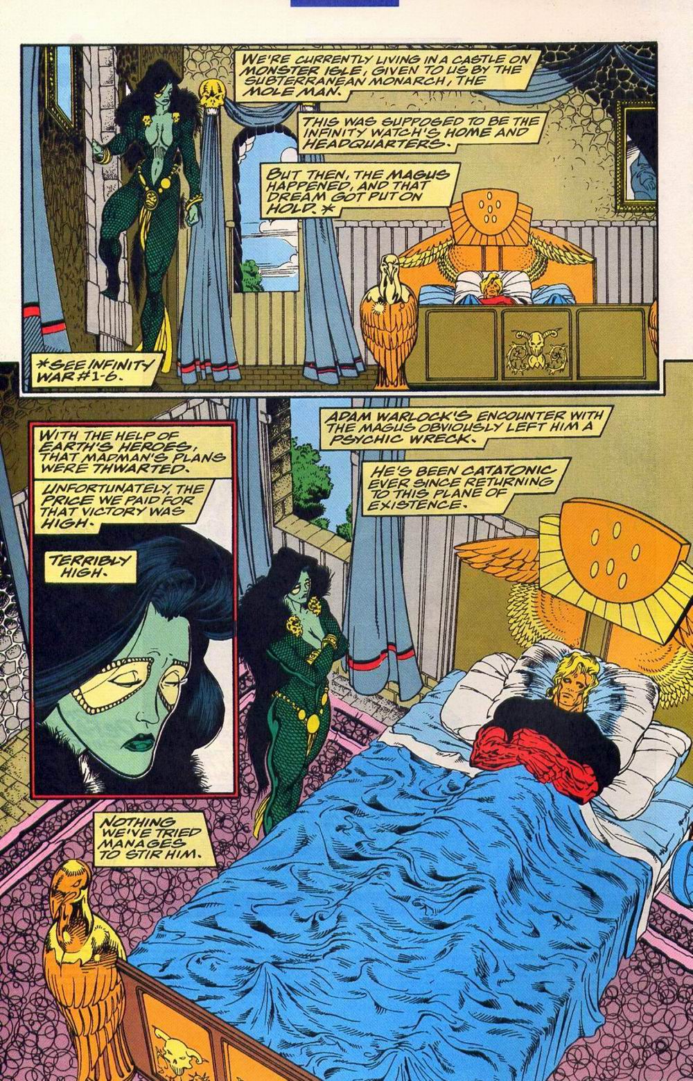 Read online Warlock and the Infinity Watch comic -  Issue #14 - 3