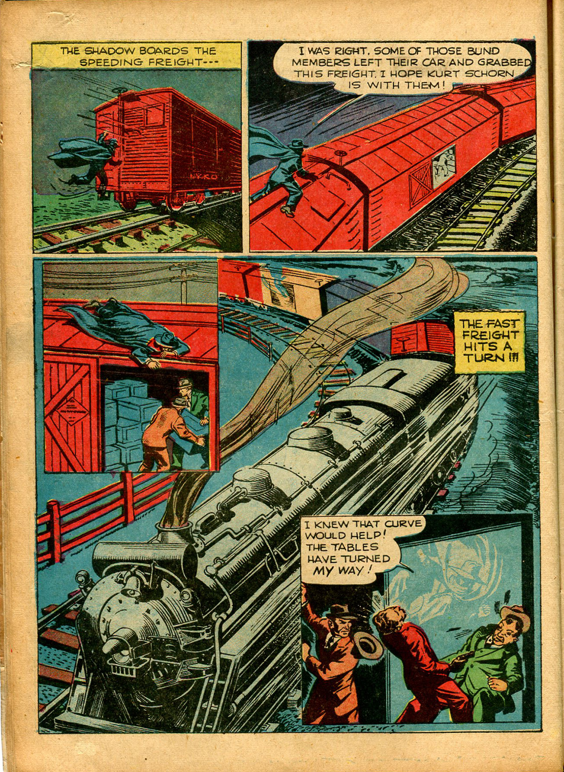 Read online Shadow Comics comic -  Issue #13 - 16