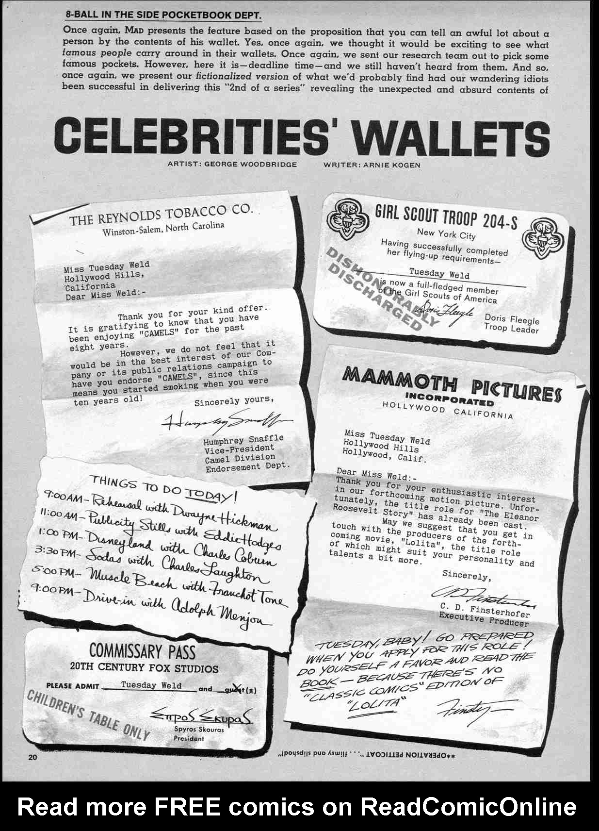 Read online MAD comic -  Issue #67 - 22